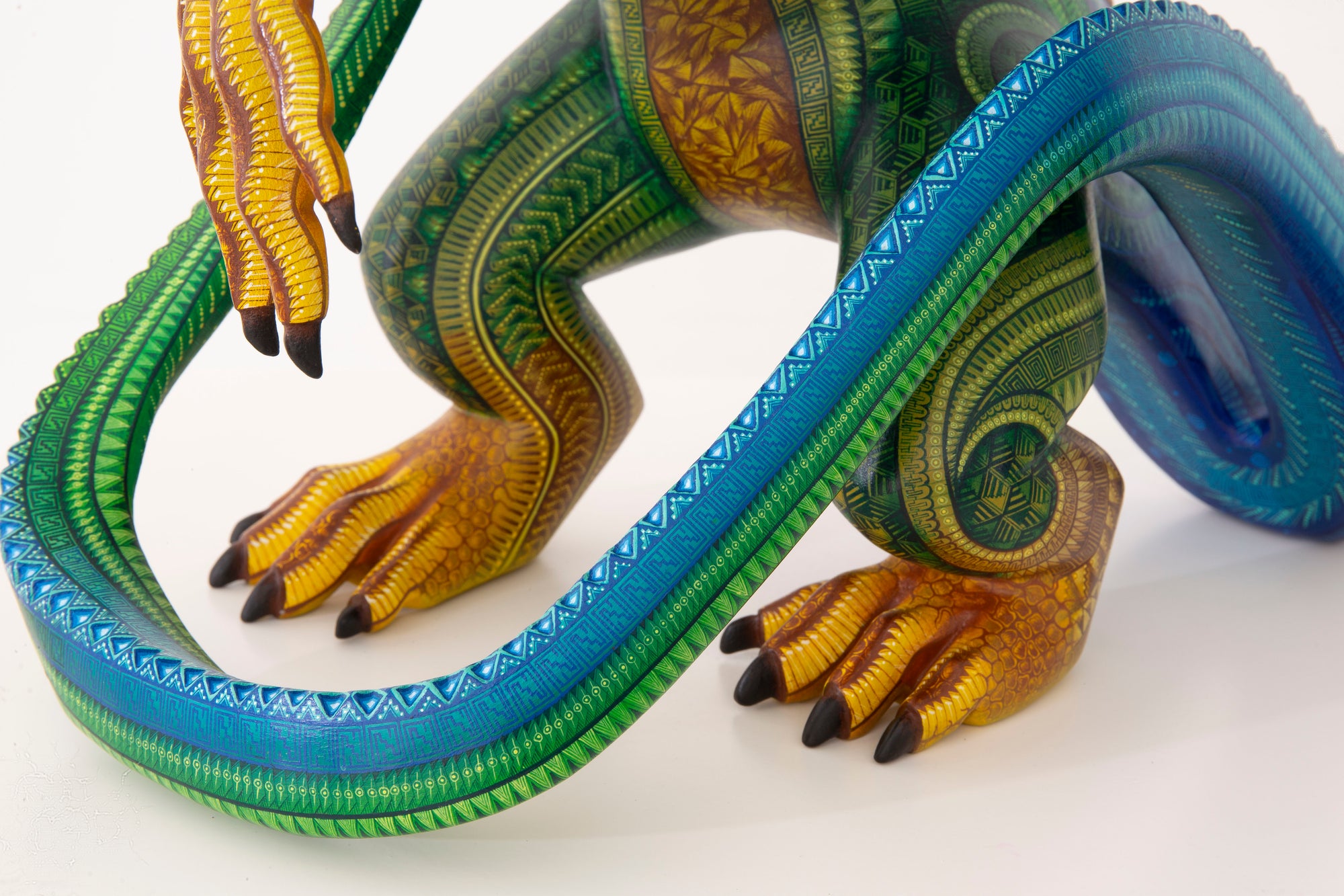 Alebrije - Nahual Iguana - Guardián de la transformación