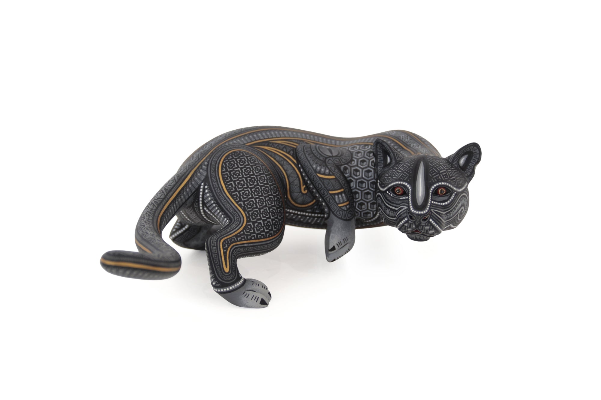 Jaguar Zapoteco Negro: Guardián de la Noche