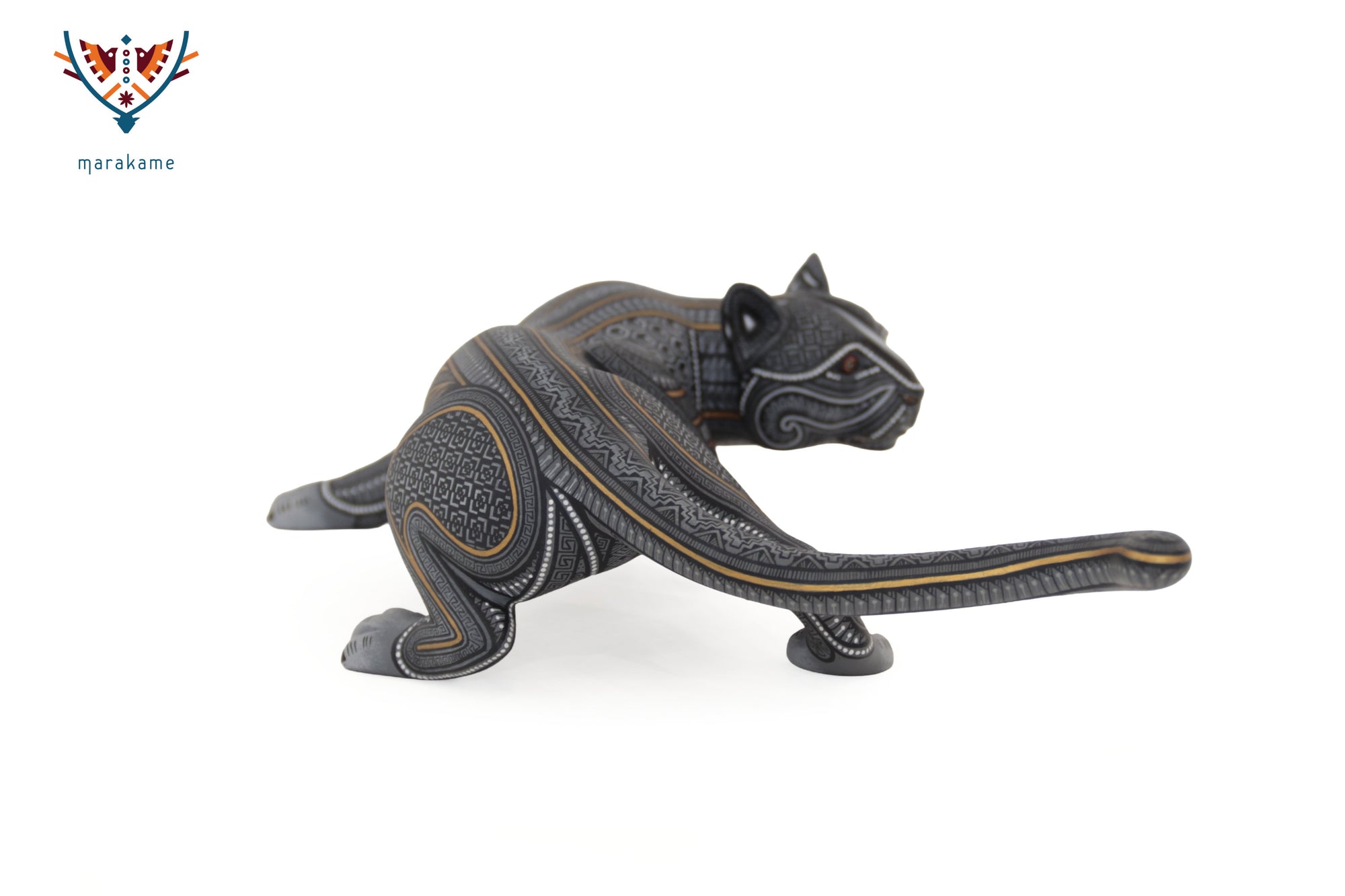 Jaguar Zapoteco Negro: Guardián de la Noche