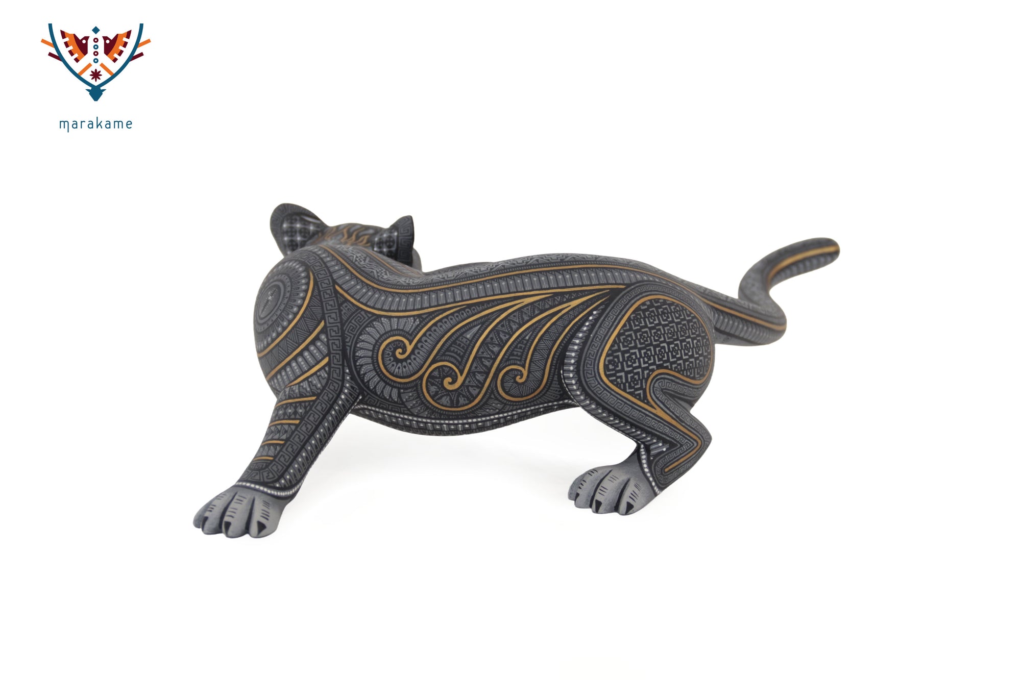 Jaguar Zapoteco Negro: Guardián de la Noche