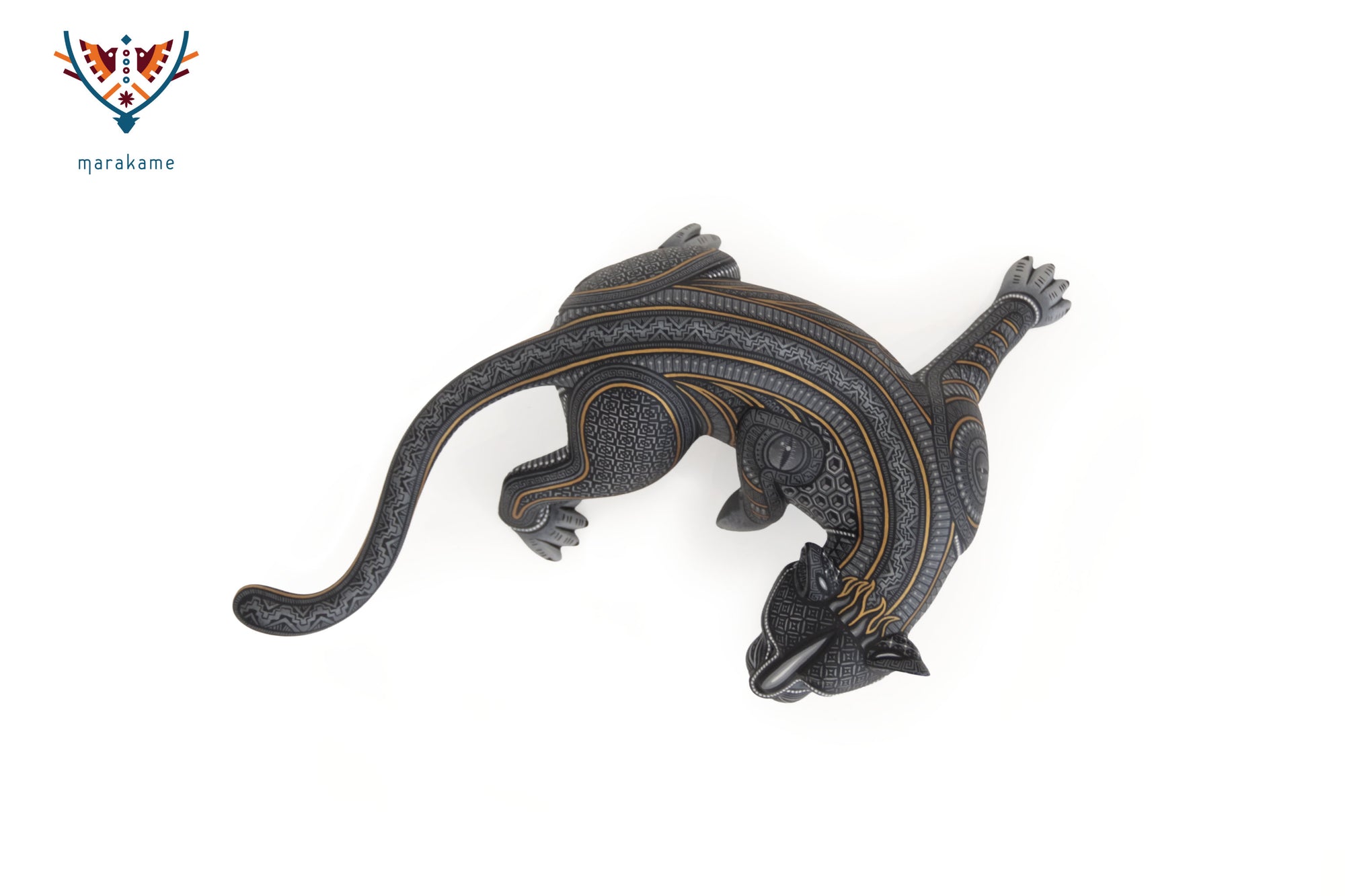 Jaguar Zapoteco Negro: Guardián de la Noche