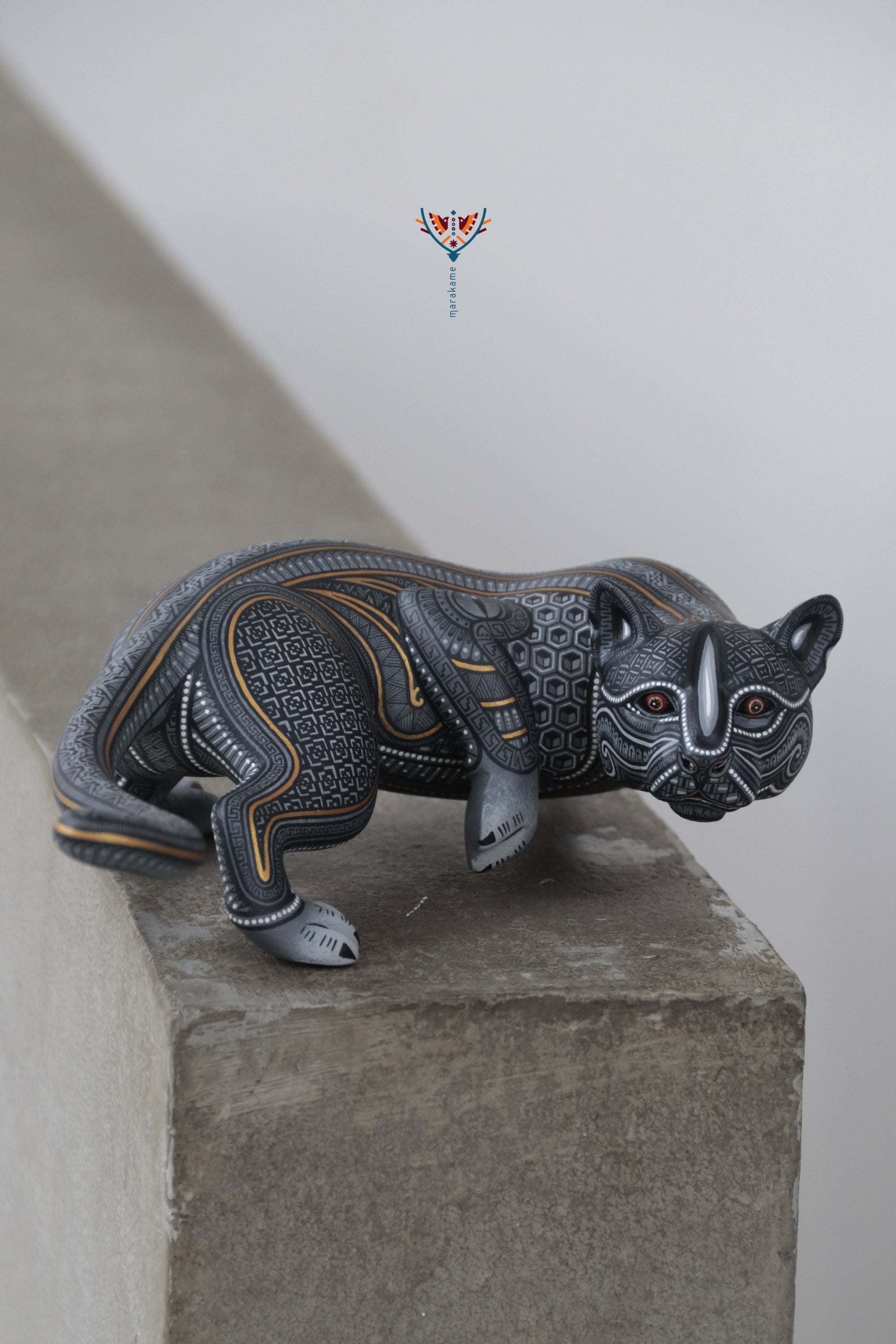 Jaguar Zapoteco Negro: Guardián de la Noche