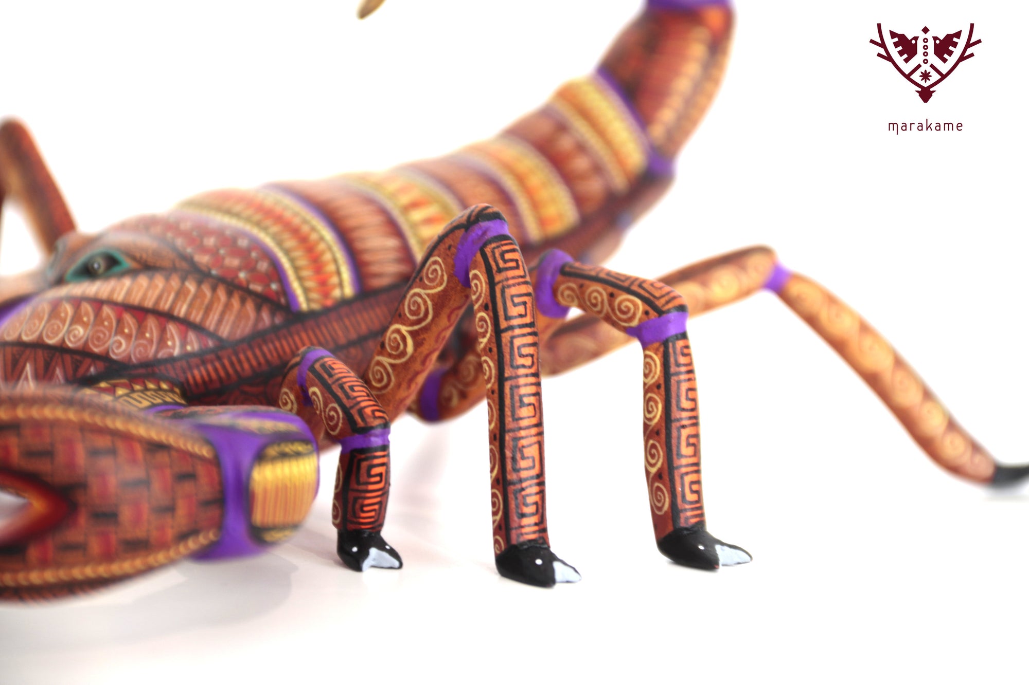 Alebrije - Escorpión Carmesí pequeño