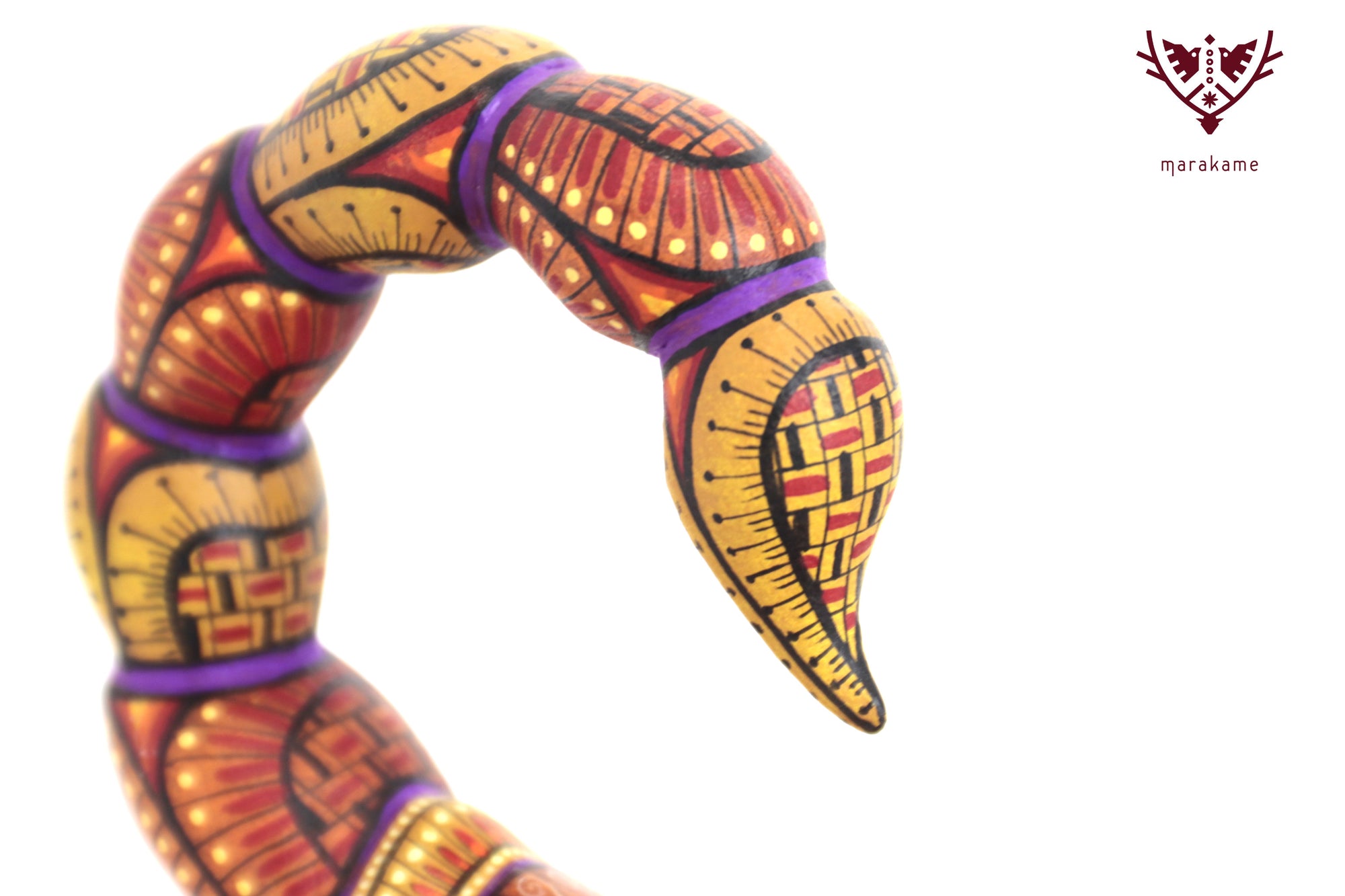 Alebrije - Escorpión Carmesí pequeño