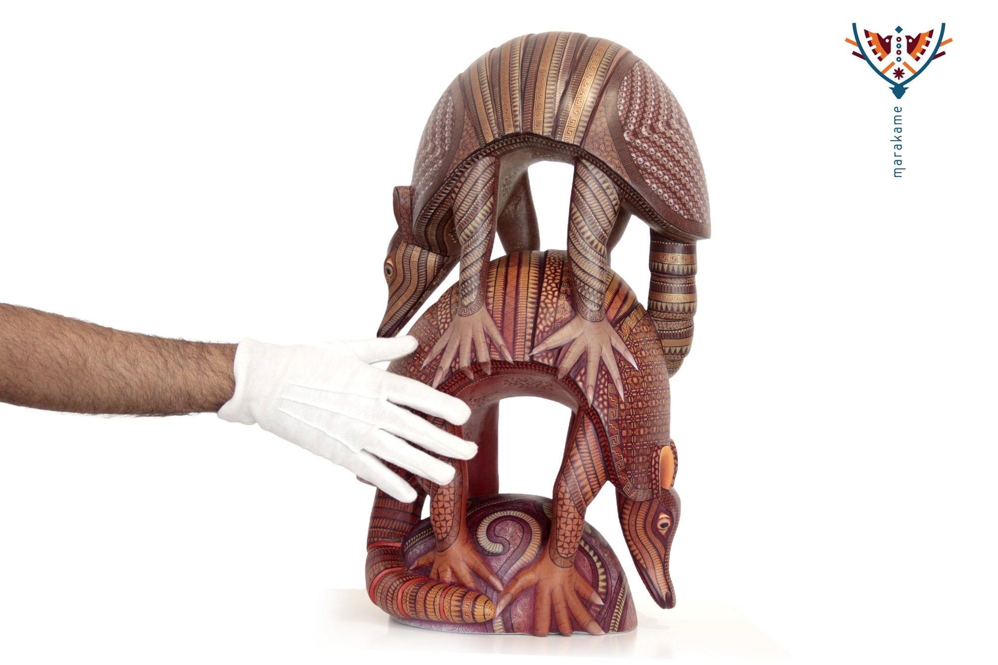 Alebrije - Armadillos sobre Roca