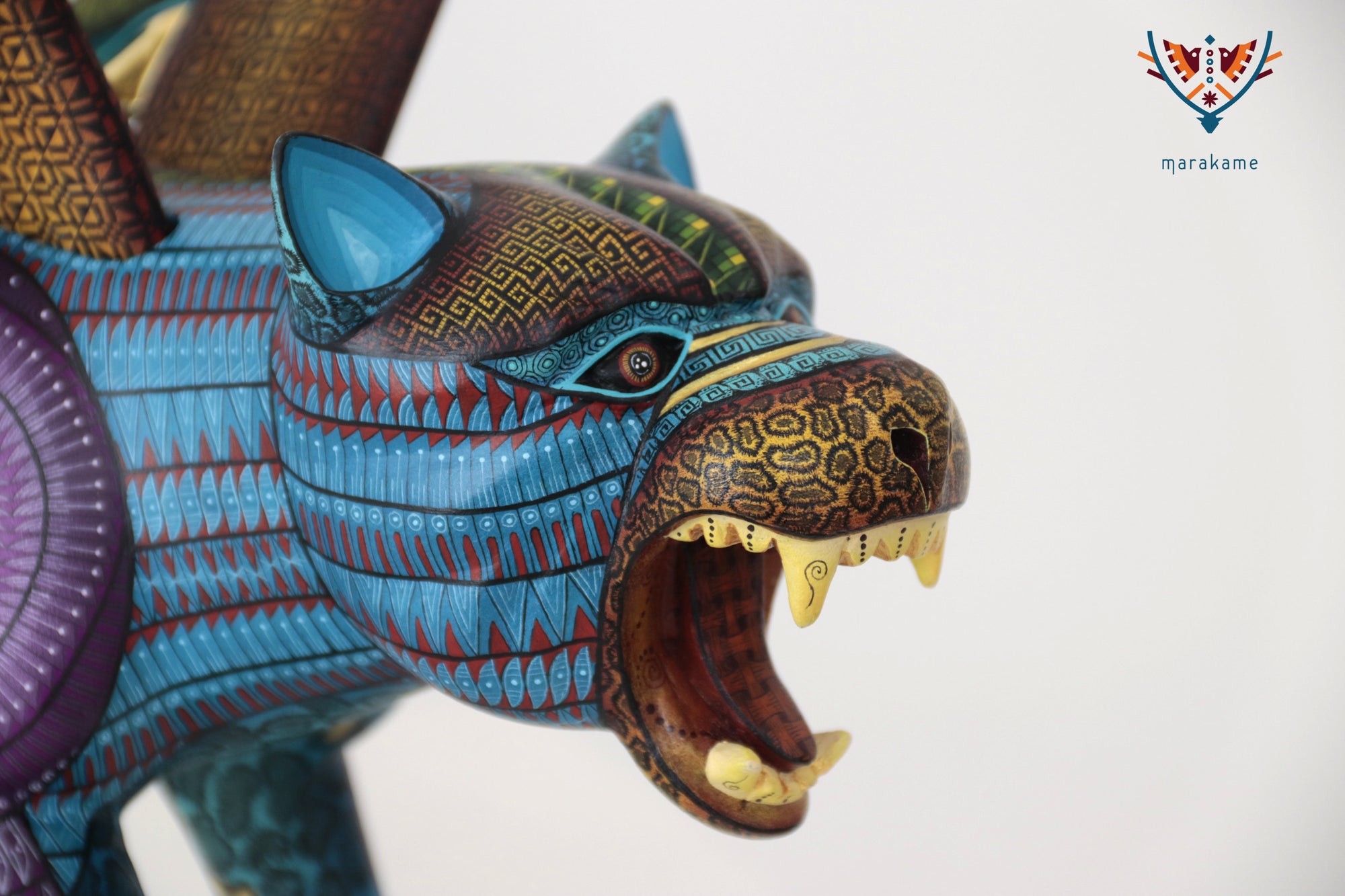 Alebrije Jaguar alado - Guendaró Nisaa “Trueno y Viento”