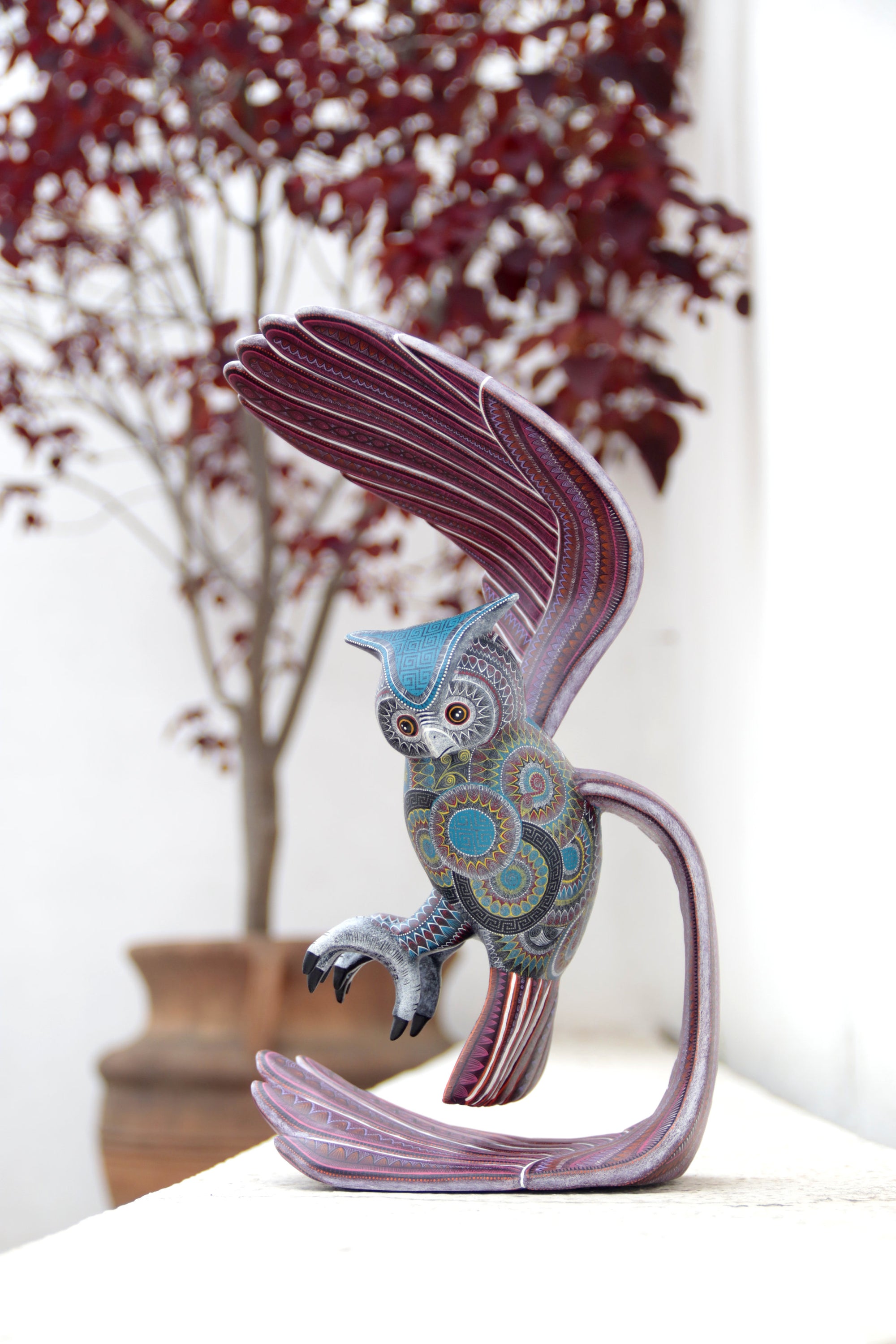 Alebrije - Offenflügel-Eule