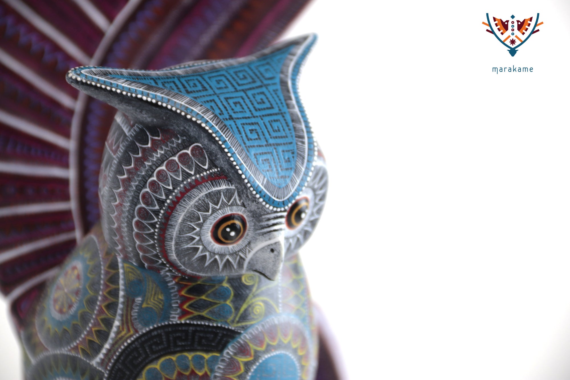 Alebrije - Offenflügel-Eule