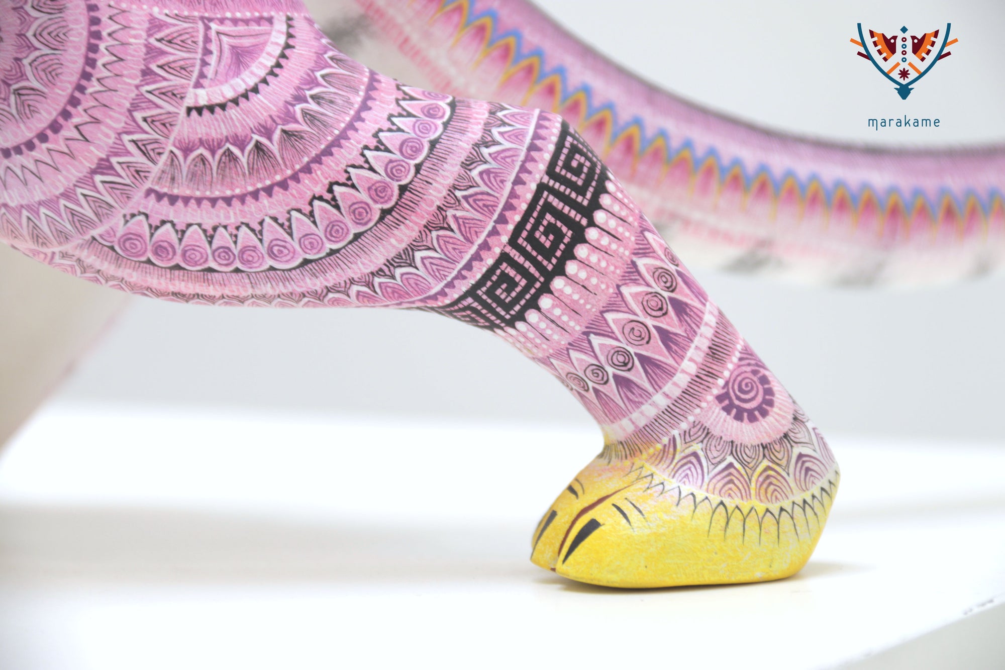 Alebrije - Jaguar rosa