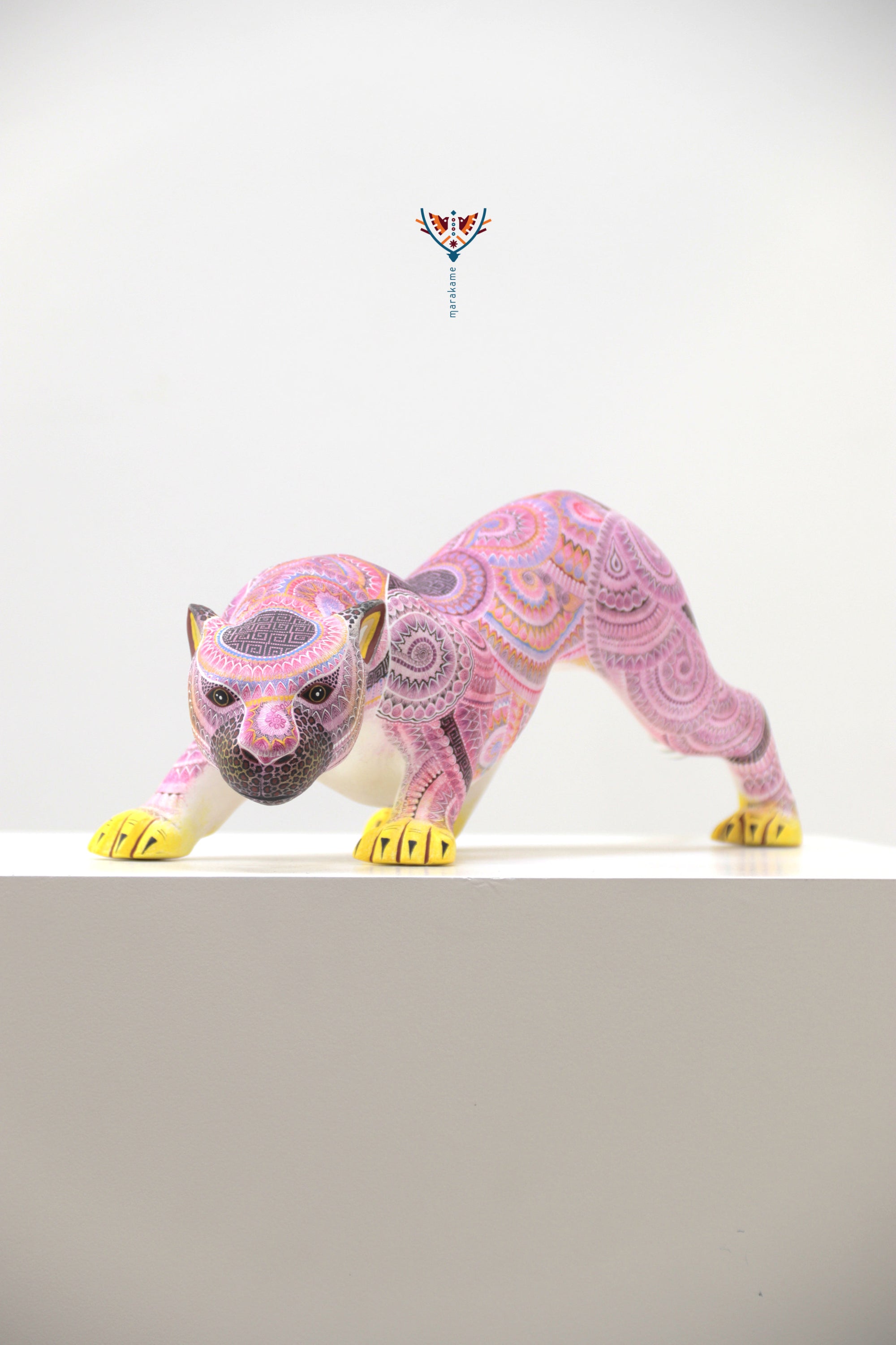 Alebrije - Jaguar rosa