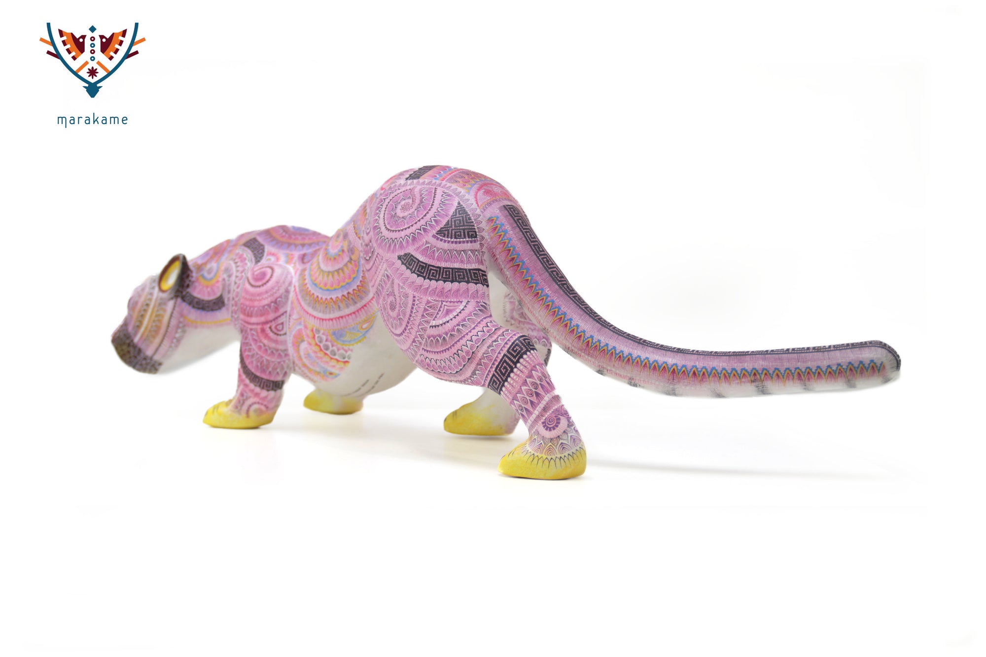 Alebrije - Jaguar rosa
