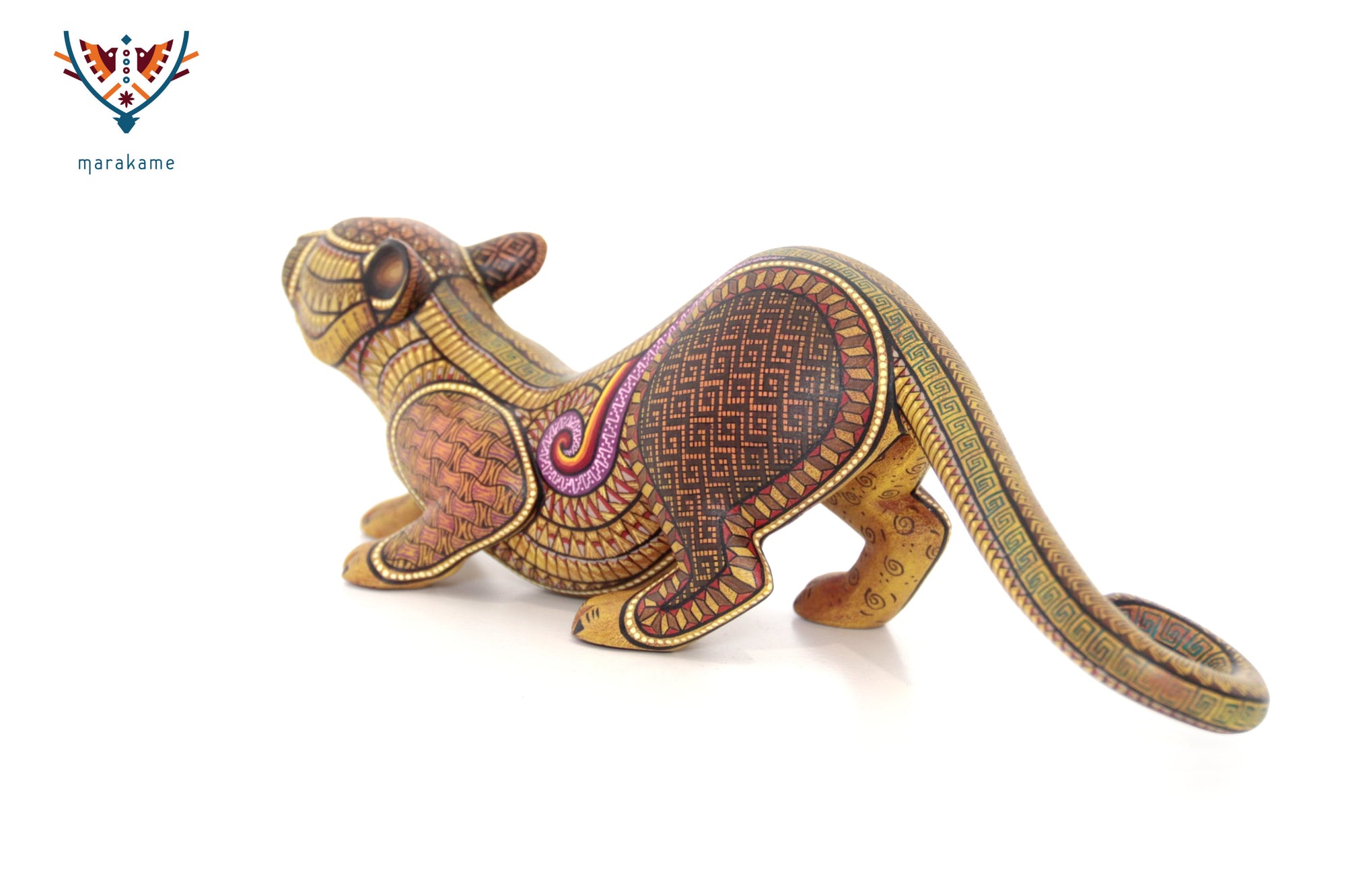 Alebrije Jaguar - Guardían del Fuego Ancestral