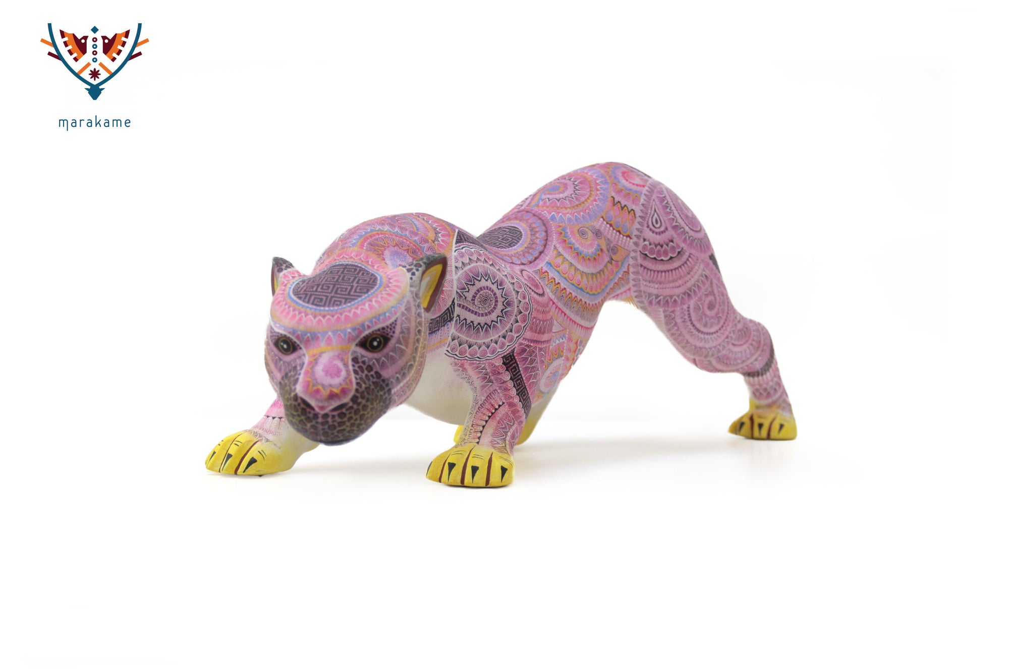 Alebrije - Jaguar rosa
