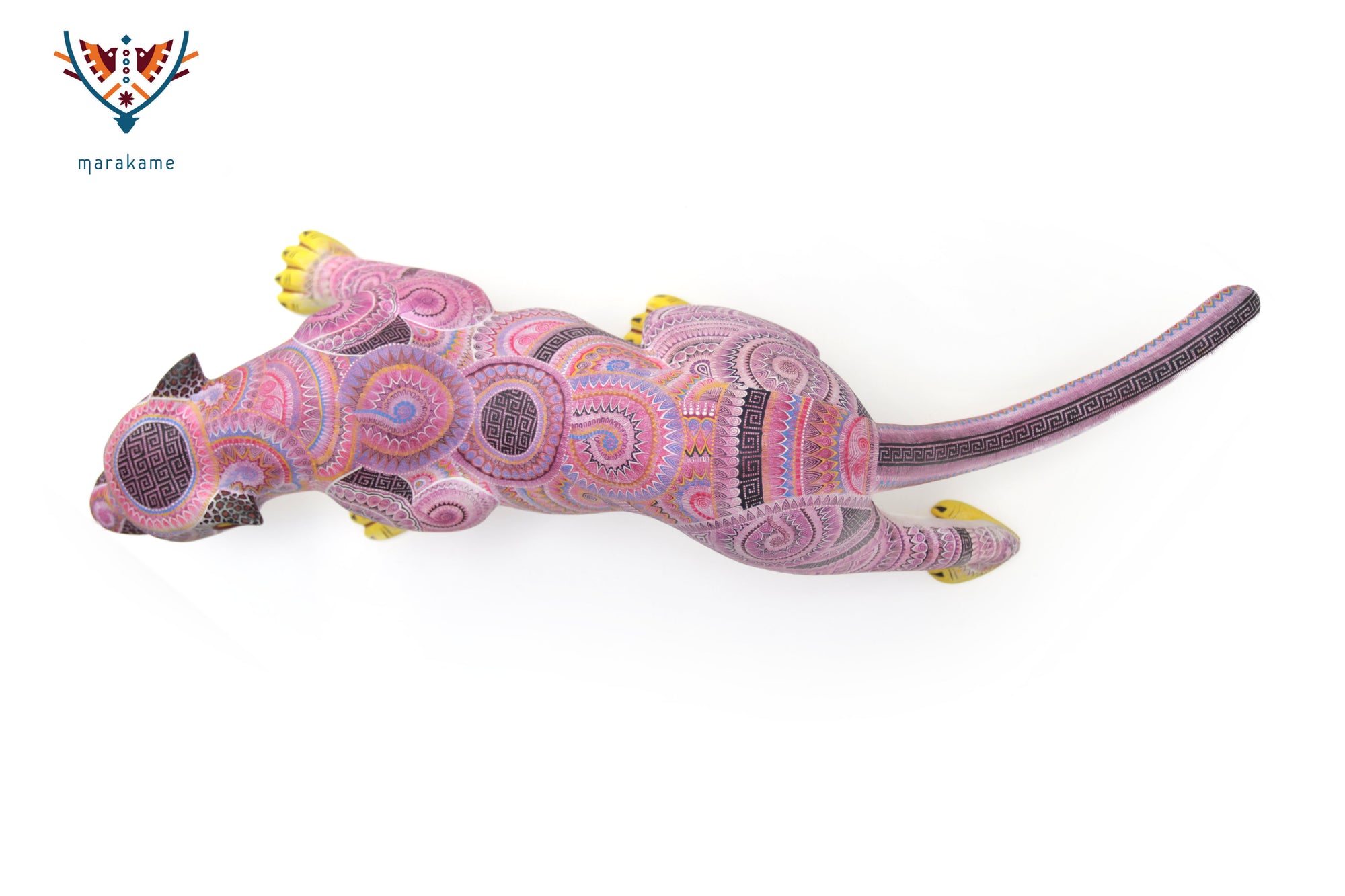 Alebrije - Jaguar rosa