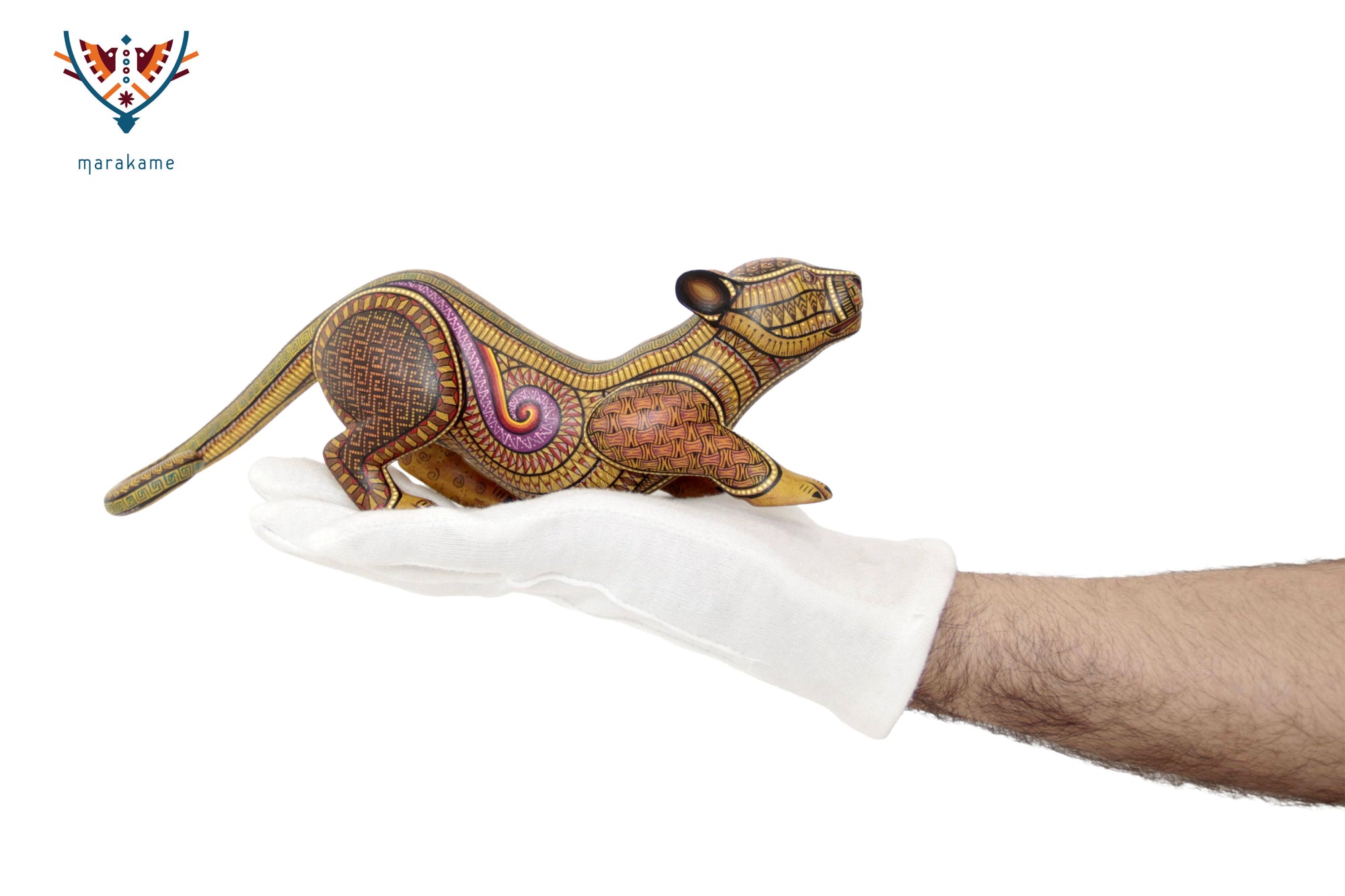 Alebrije Jaguar - Guardían del Fuego Ancestral