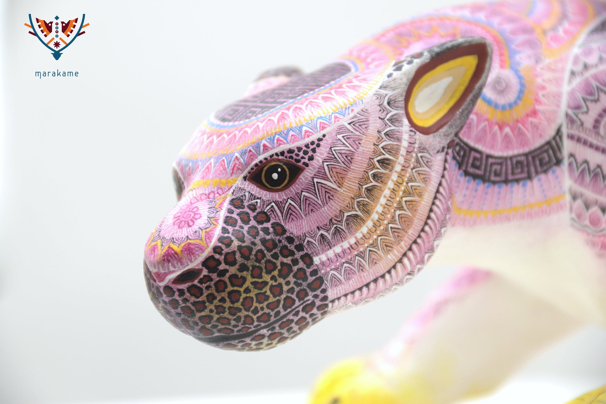 Alebrije - Jaguar rosa