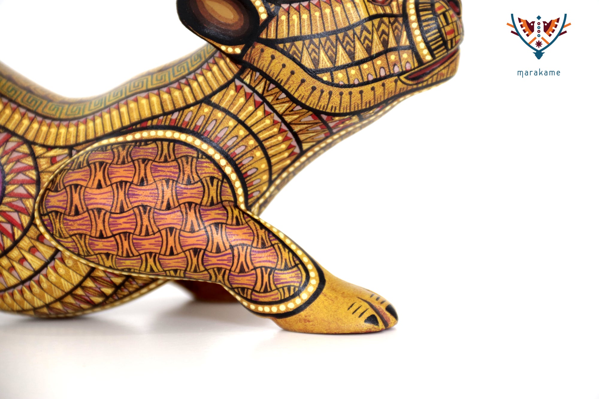 Alebrije Jaguar - Guardían del Fuego Ancestral