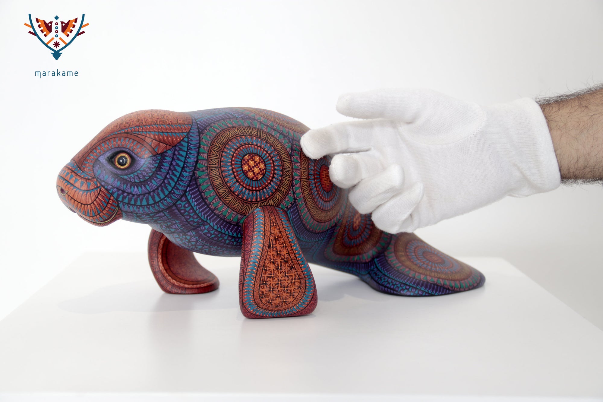 Alebrije - Manatí de copal