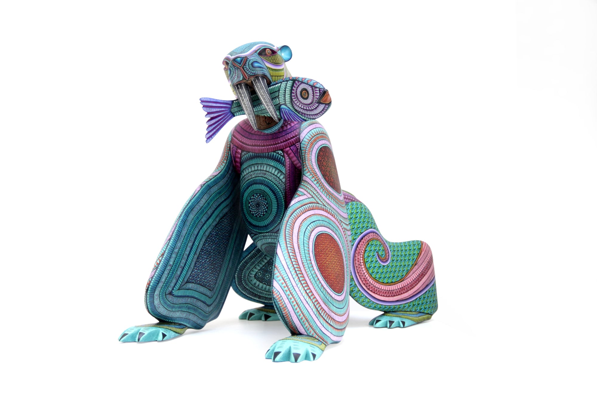 Alebrije – Oso Ancestral Zapoteca – Memoria Encarnada de la Tierra