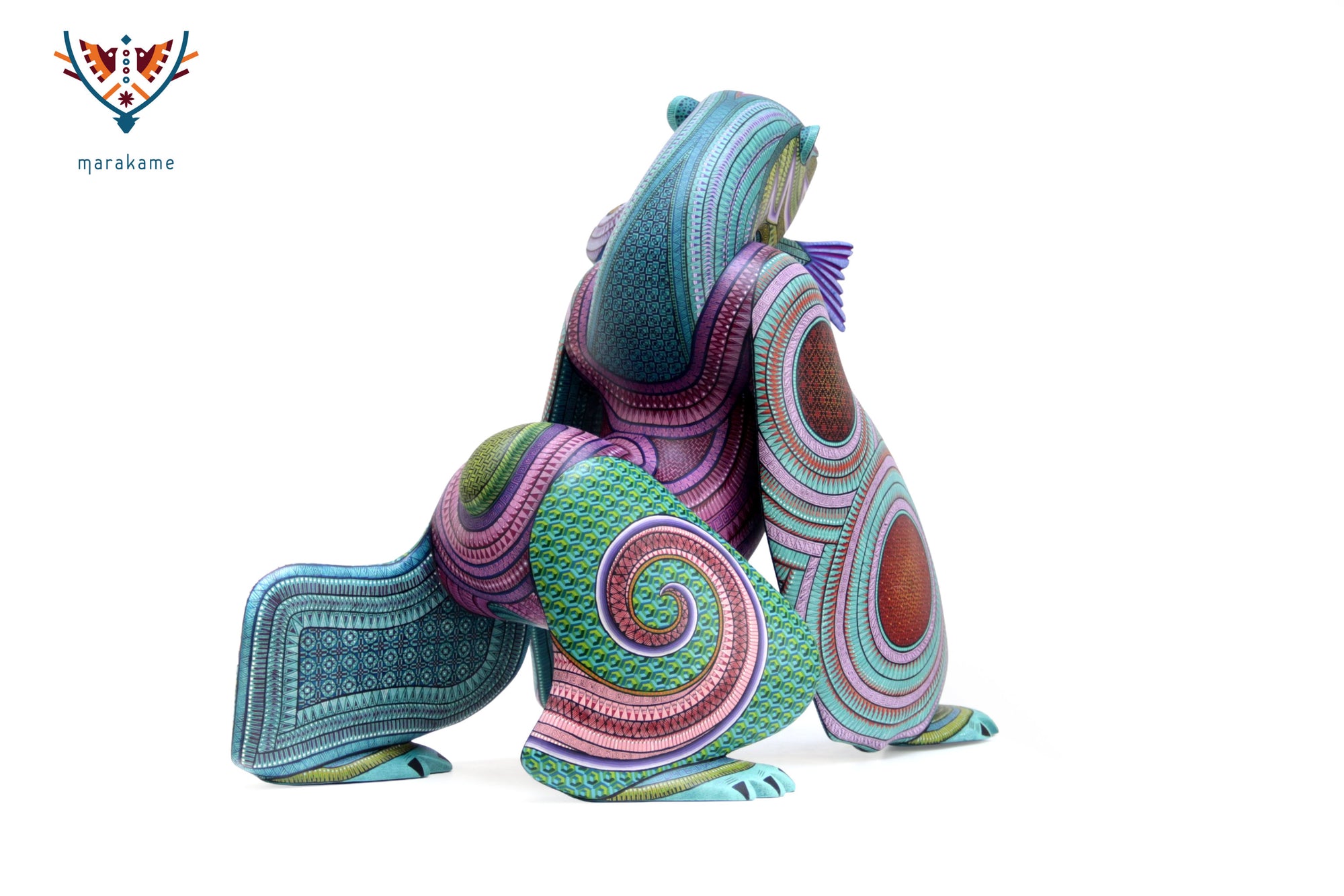 Alebrije – Oso Ancestral Zapoteca – Memoria Encarnada de la Tierra