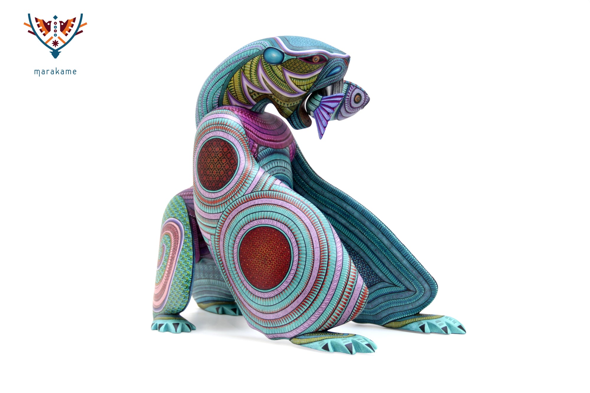 Alebrije – Oso Ancestral Zapoteca – Memoria Encarnada de la Tierra