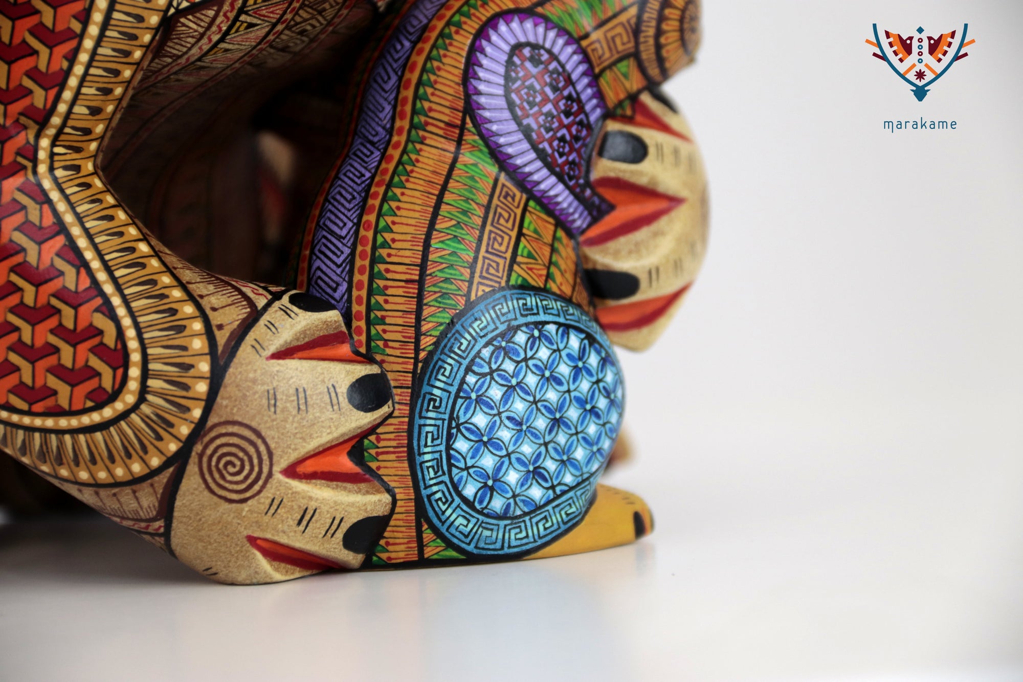 Alebrije – Oso con Cría – El Cuerpo como Refugio Ancestral