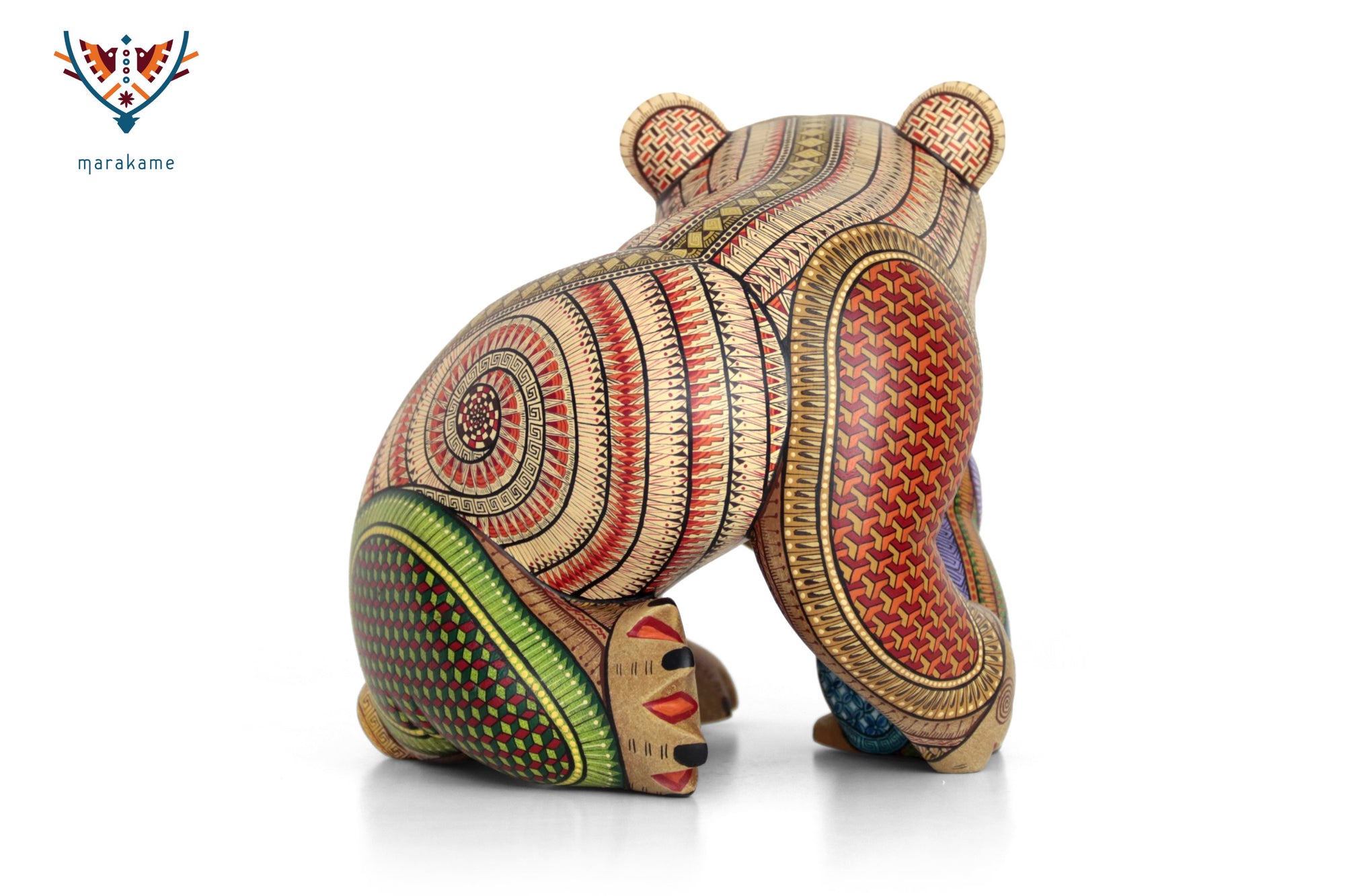 Alebrije – Oso con Cría – El Cuerpo como Refugio Ancestral
