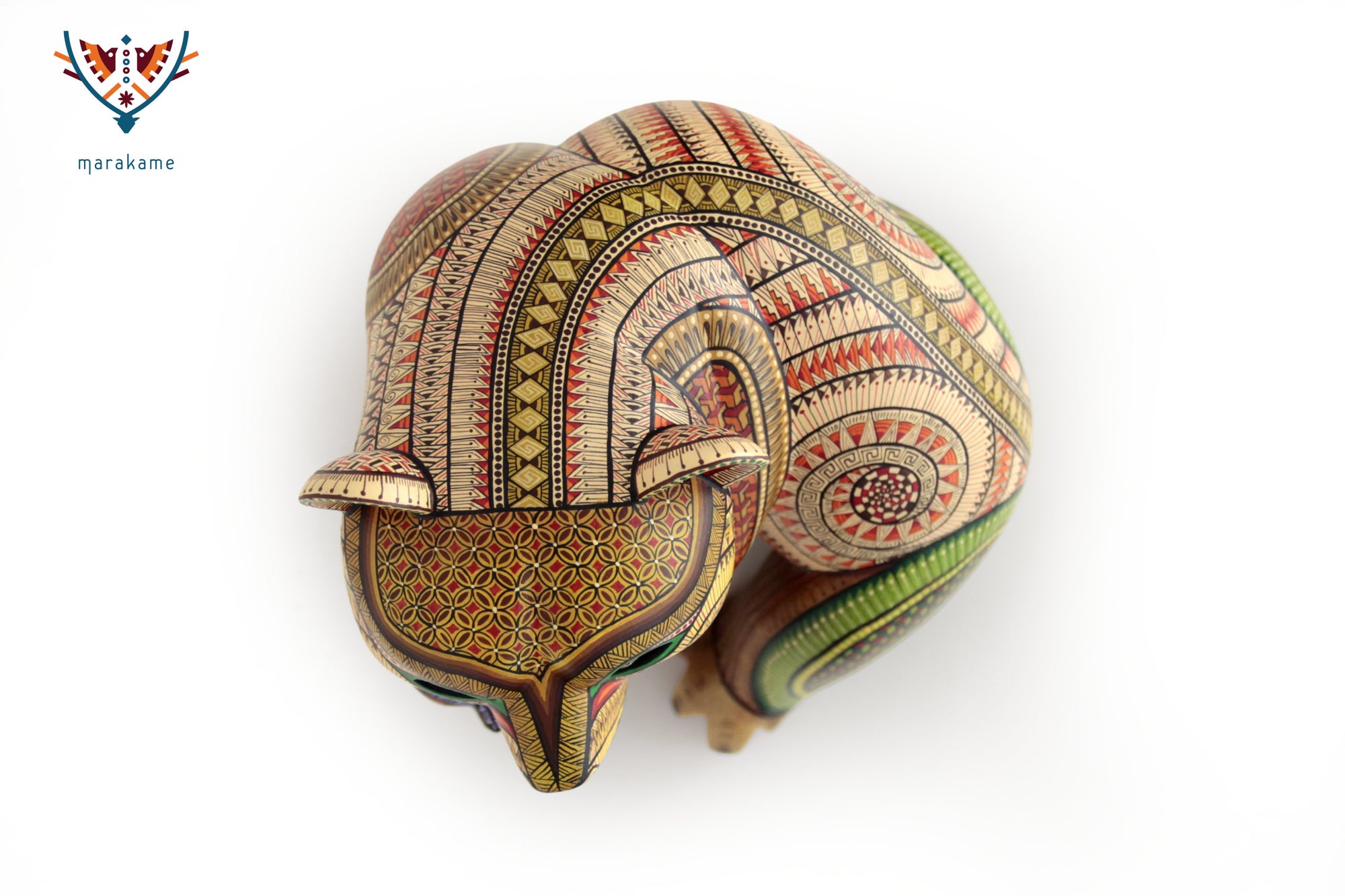 Alebrije – Oso con Cría – El Cuerpo como Refugio Ancestral