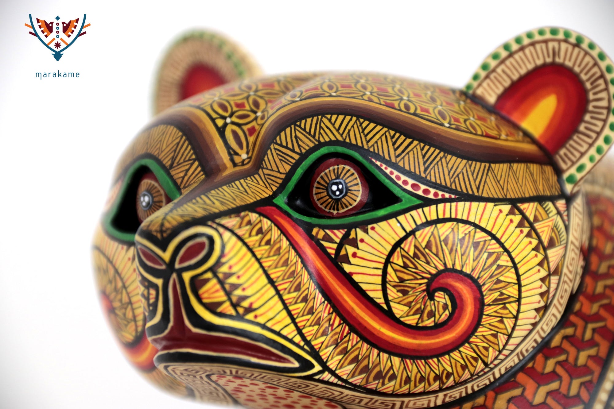 Alebrije – Oso con Cría – El Cuerpo como Refugio Ancestral