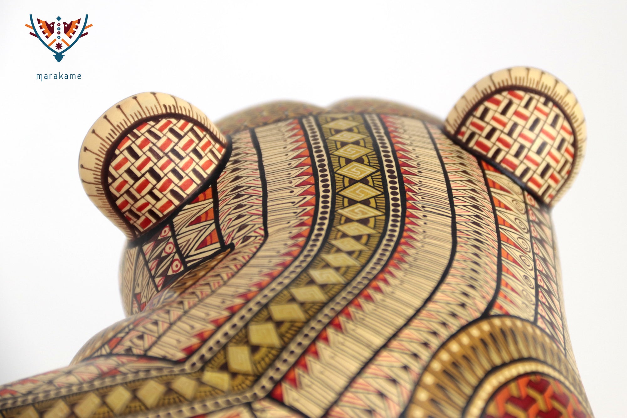 Alebrije – Oso con Cría – El Cuerpo como Refugio Ancestral