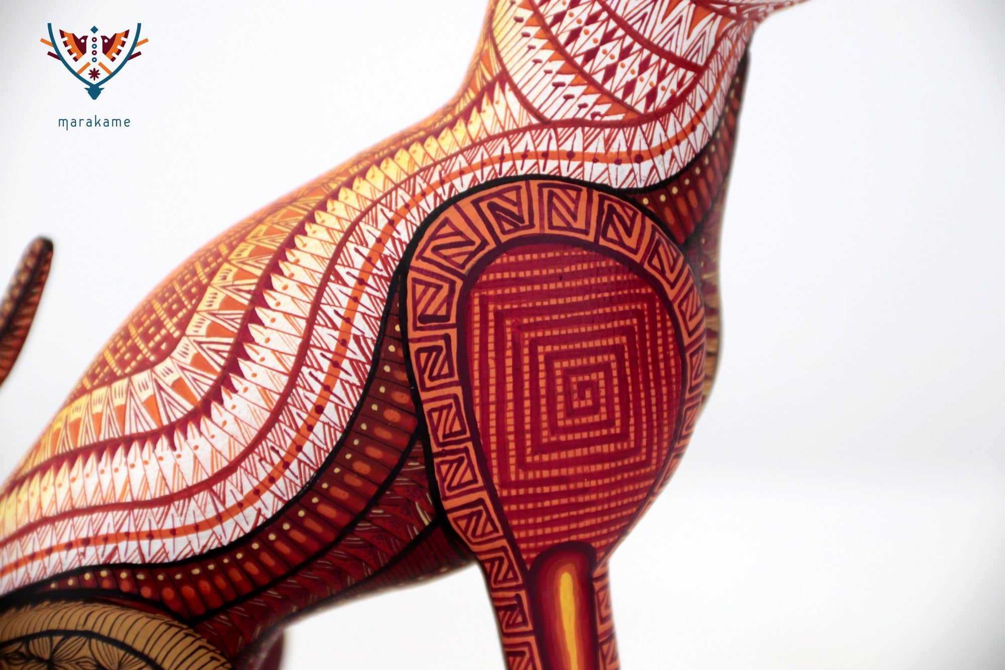 Alebrije - Bidxina of the New Wind - Guardian Dog of Movement and Communication