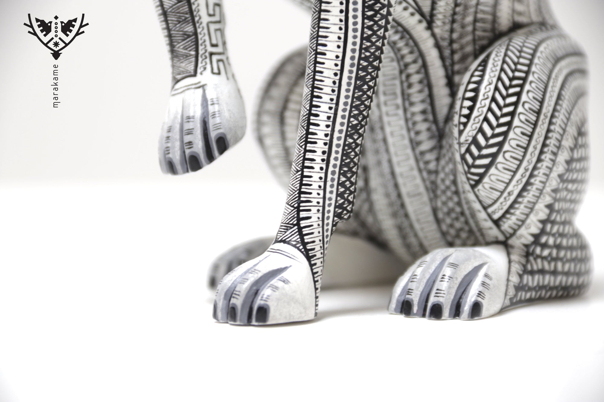 Alebrije - Perrito blanco