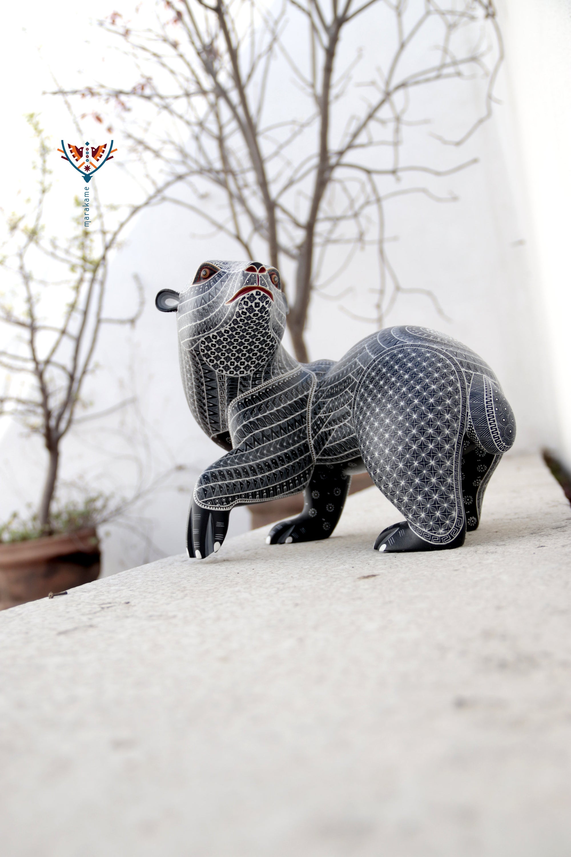 Alebrije - Oso del silencio interior