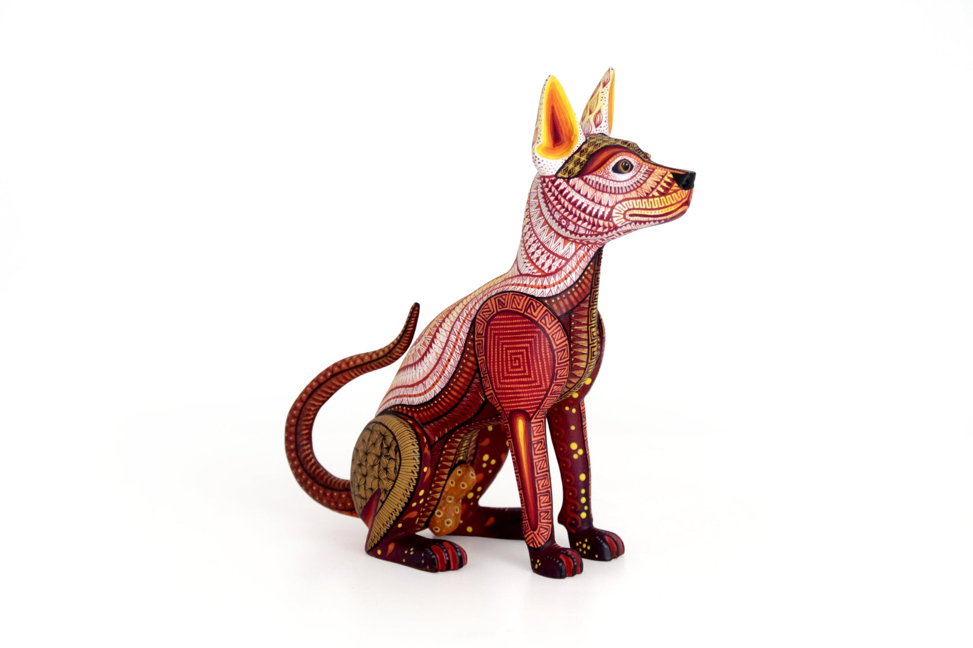 Alebrije - Bidxina of the New Wind - Guardian Dog of Movement and Communication