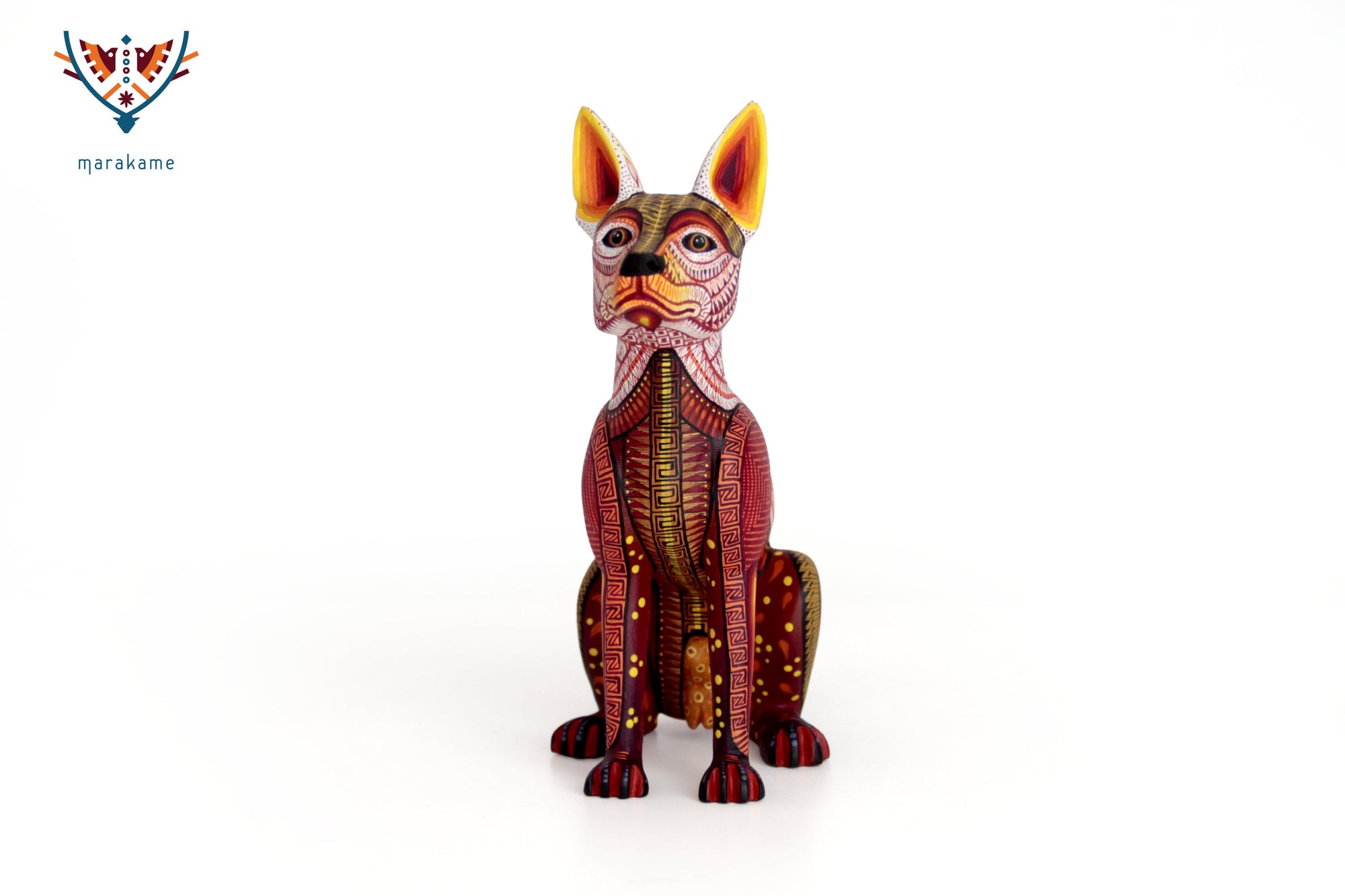 Alebrije - Bidxina of the New Wind - Guardian Dog of Movement and Communication