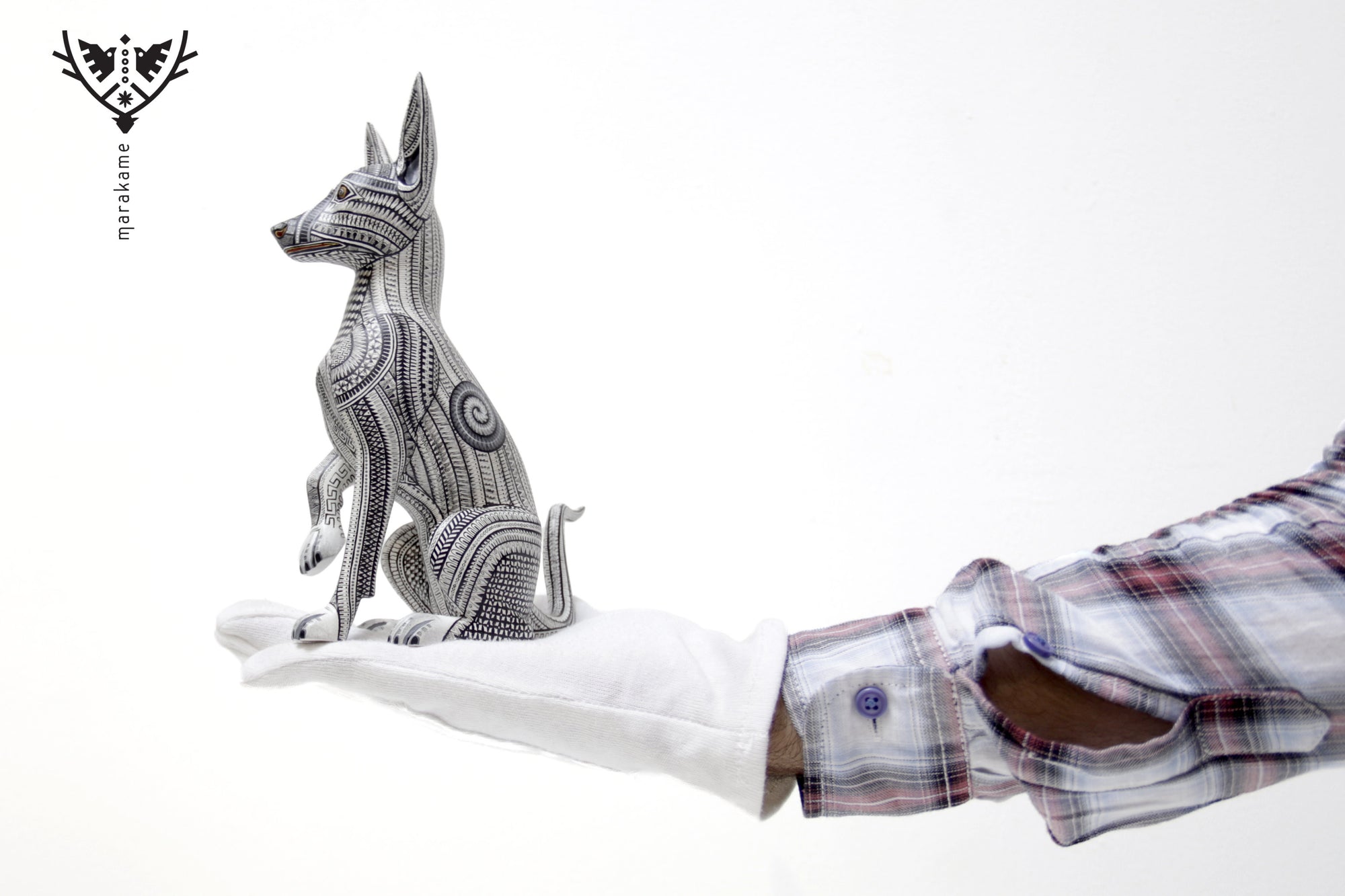 Alebrije - Perrito blanco
