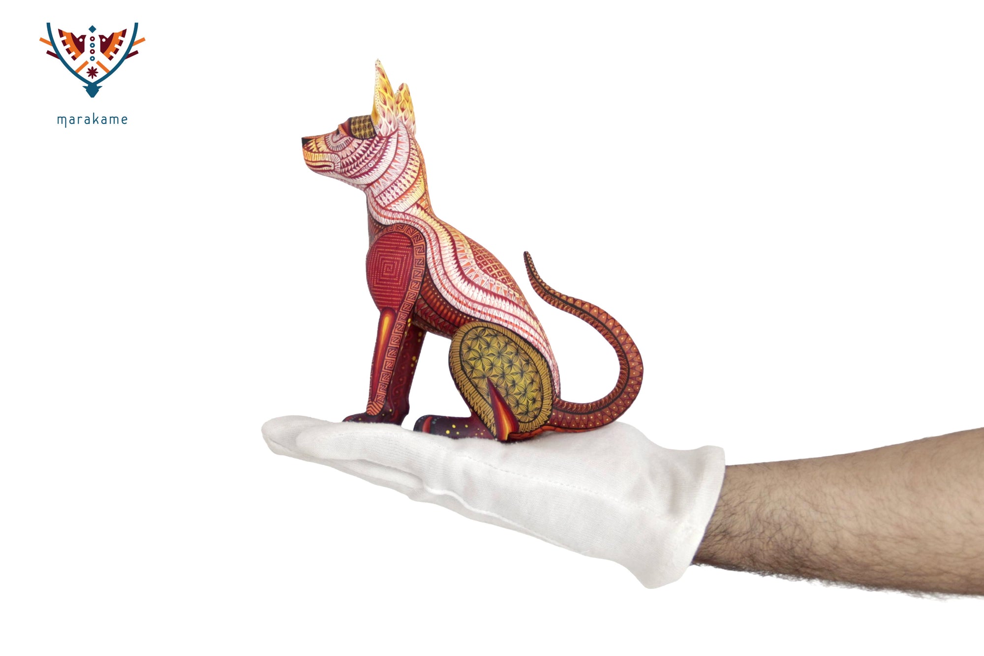 Alebrije - Bidxina of the New Wind - Guardian Dog of Movement and Communication