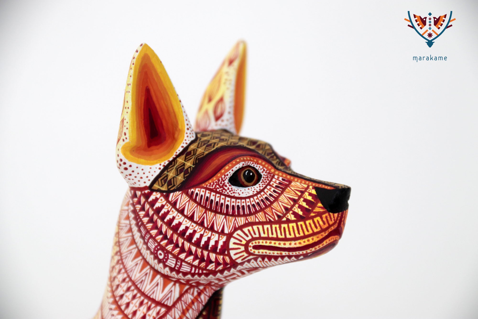 Alebrije - Bidxina of the New Wind - Guardian Dog of Movement and Communication
