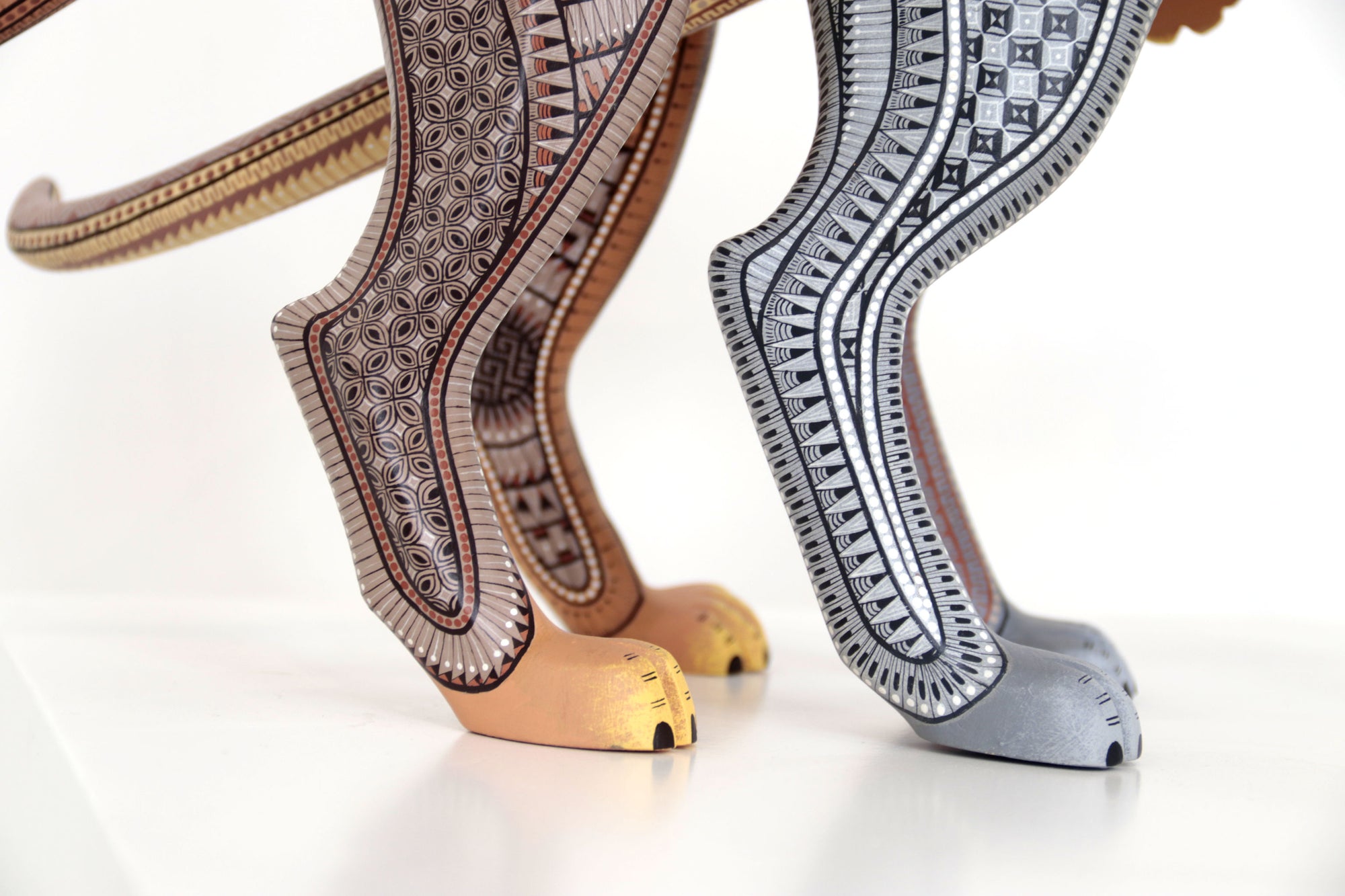 Alebrije - Perros zapotecas apareándose