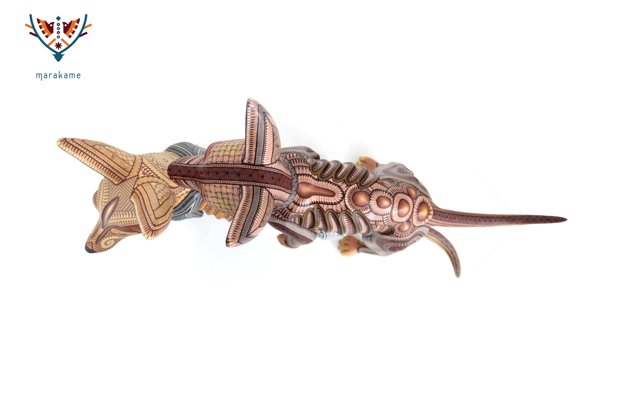 Alebrije - Perros zapotecas apareándose