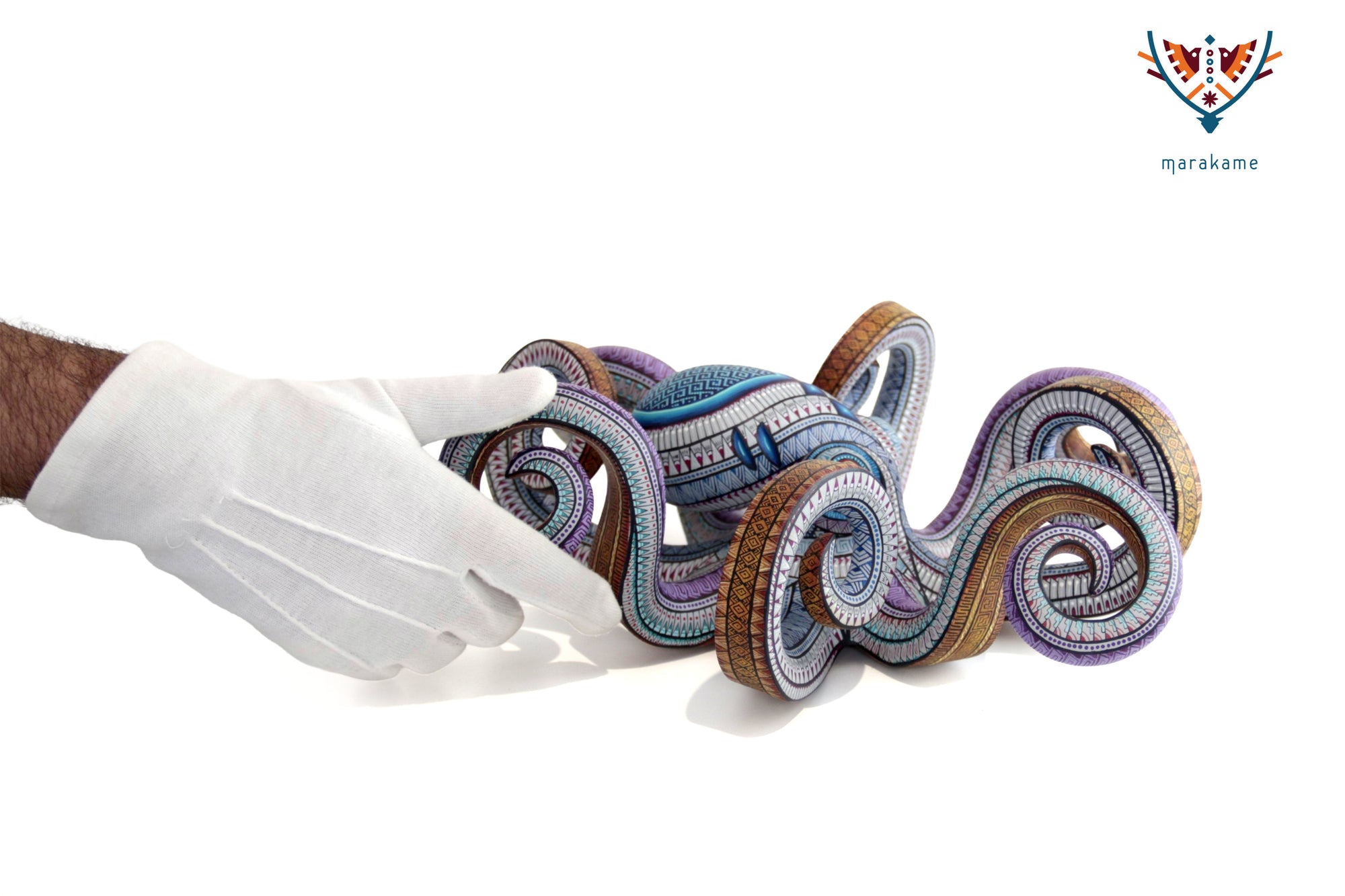 Alebrije - Pulpo Albino