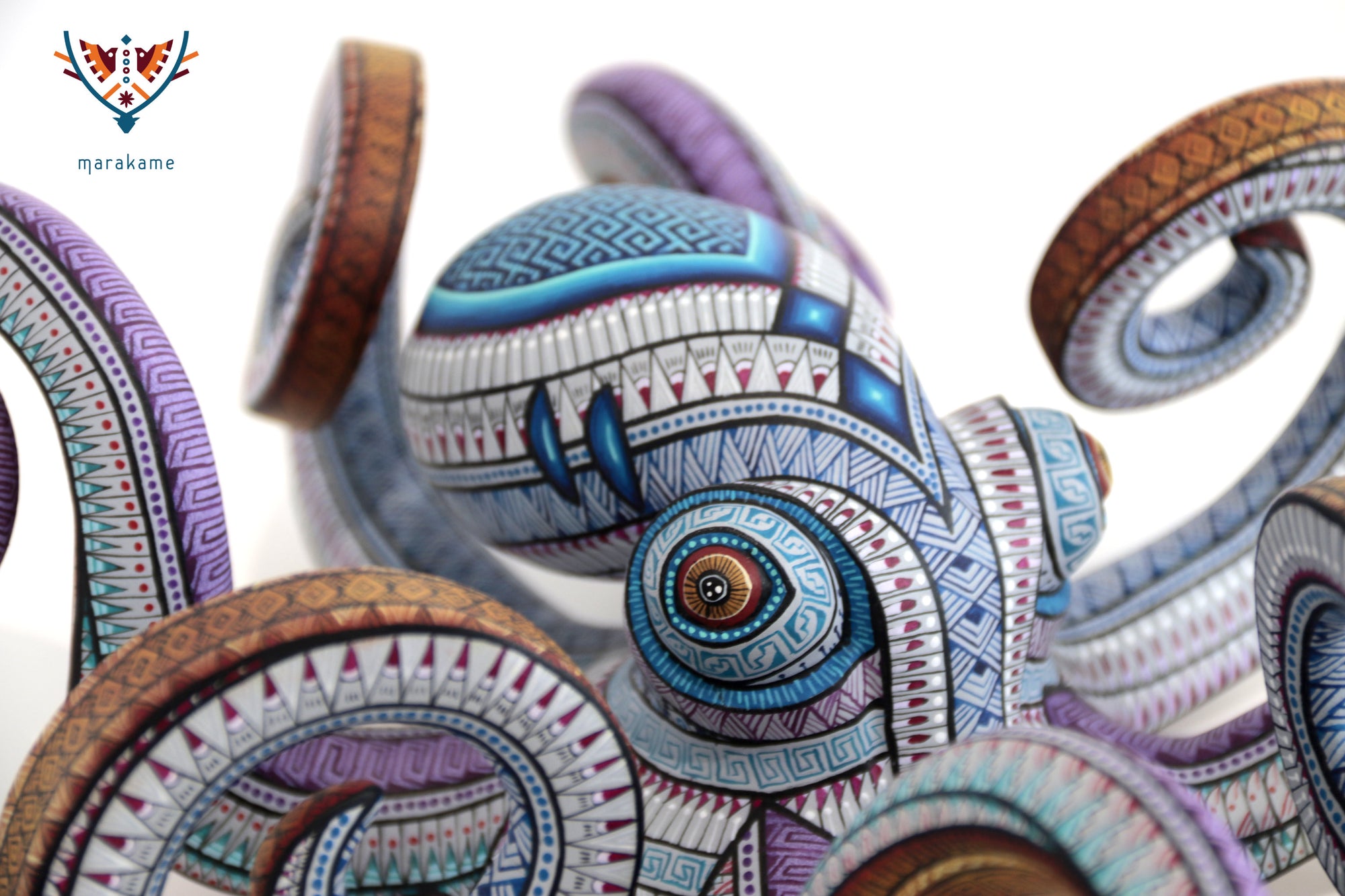 Alebrije - Pulpo Albino