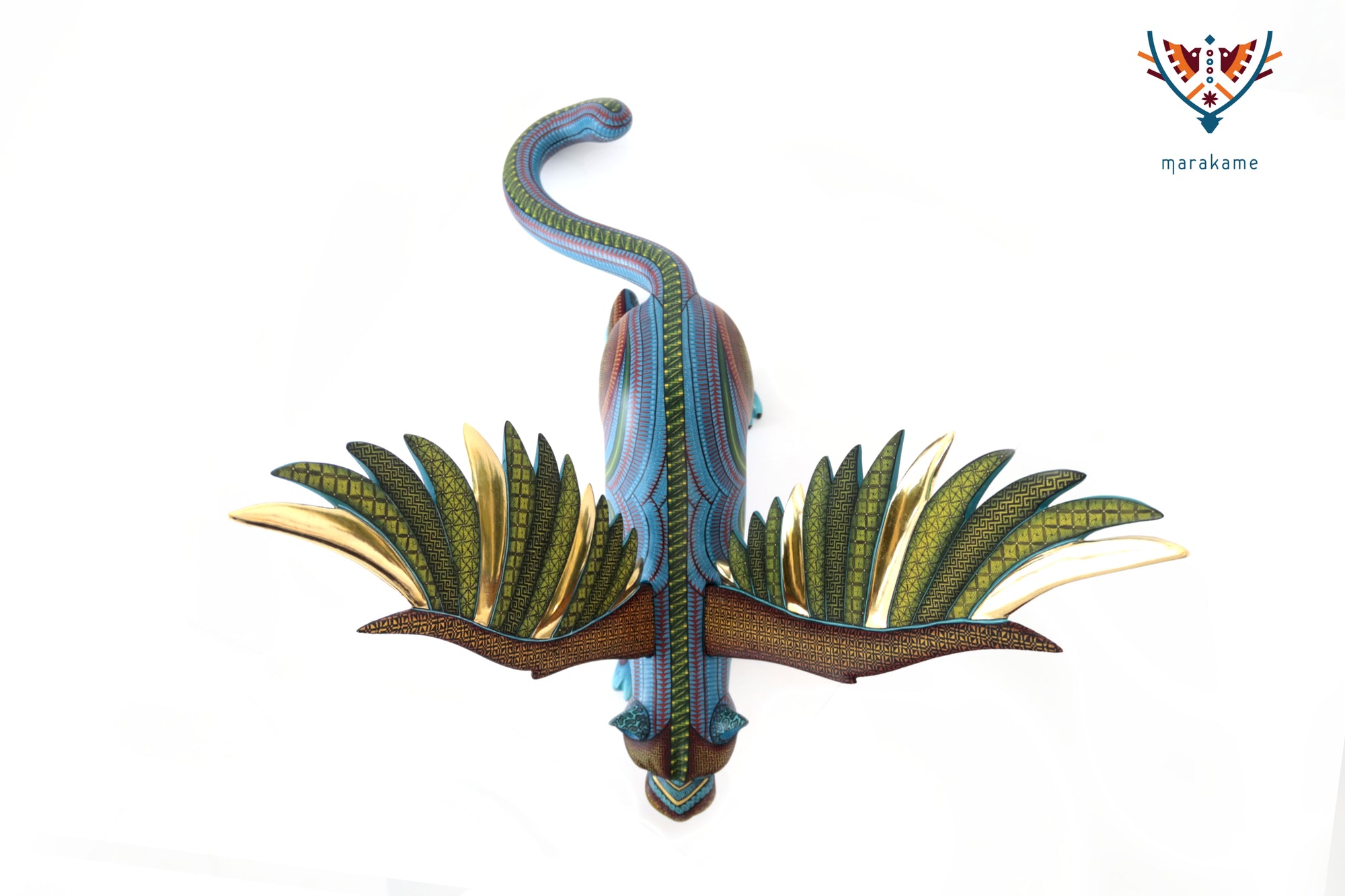 Alebrije Jaguar alado - Guendaró Nisaa “Trueno y Viento”