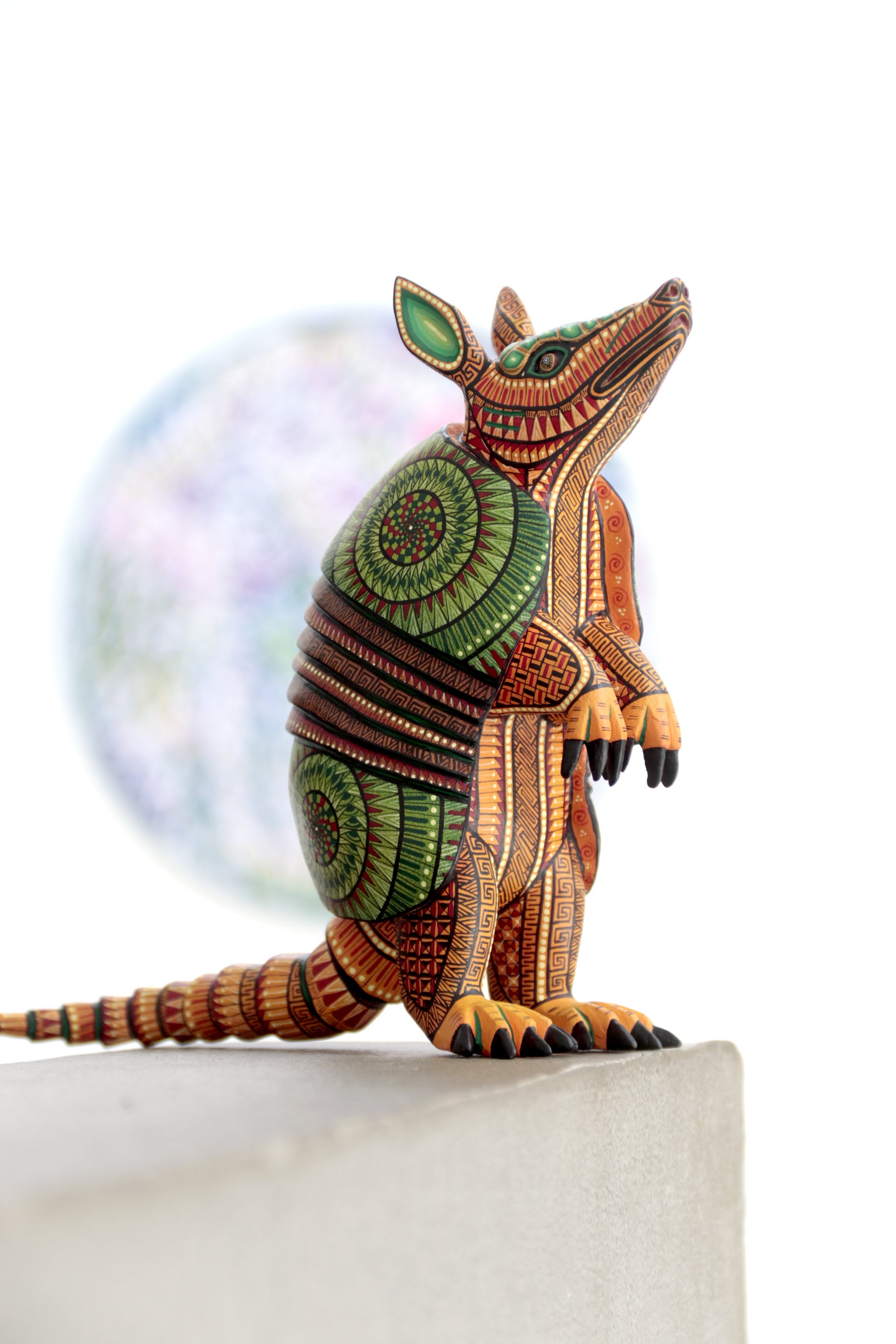 Alebrije – Yagul: Hüter des Gewächshauses – Gürteltier der Labyrinthe, Felder und Zufluchtsorte