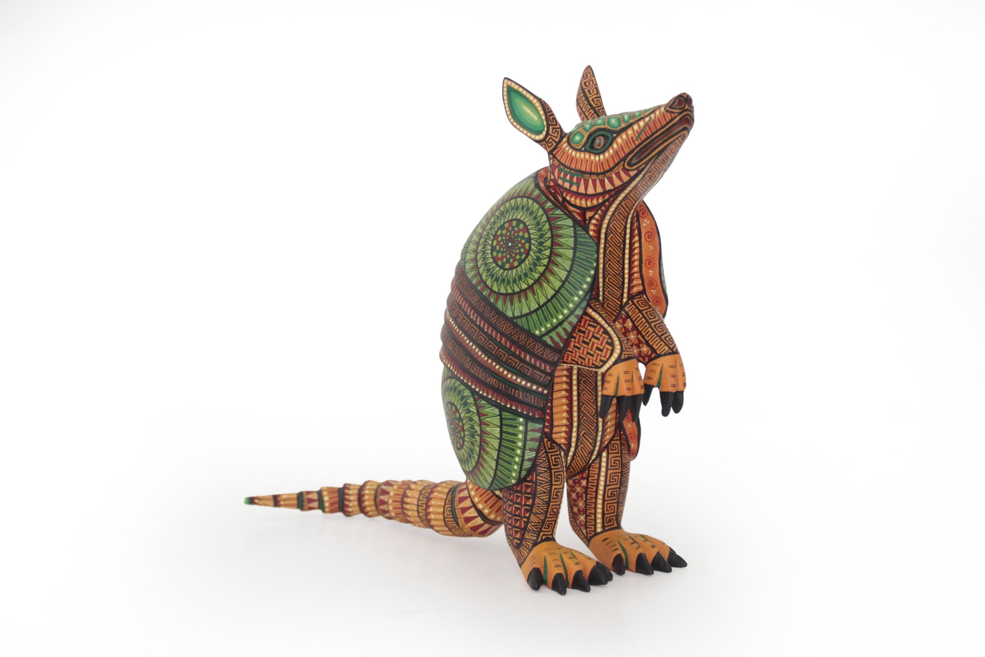 Alebrije – Yagul: Hüter des Gewächshauses – Gürteltier der Labyrinthe, Felder und Zufluchtsorte