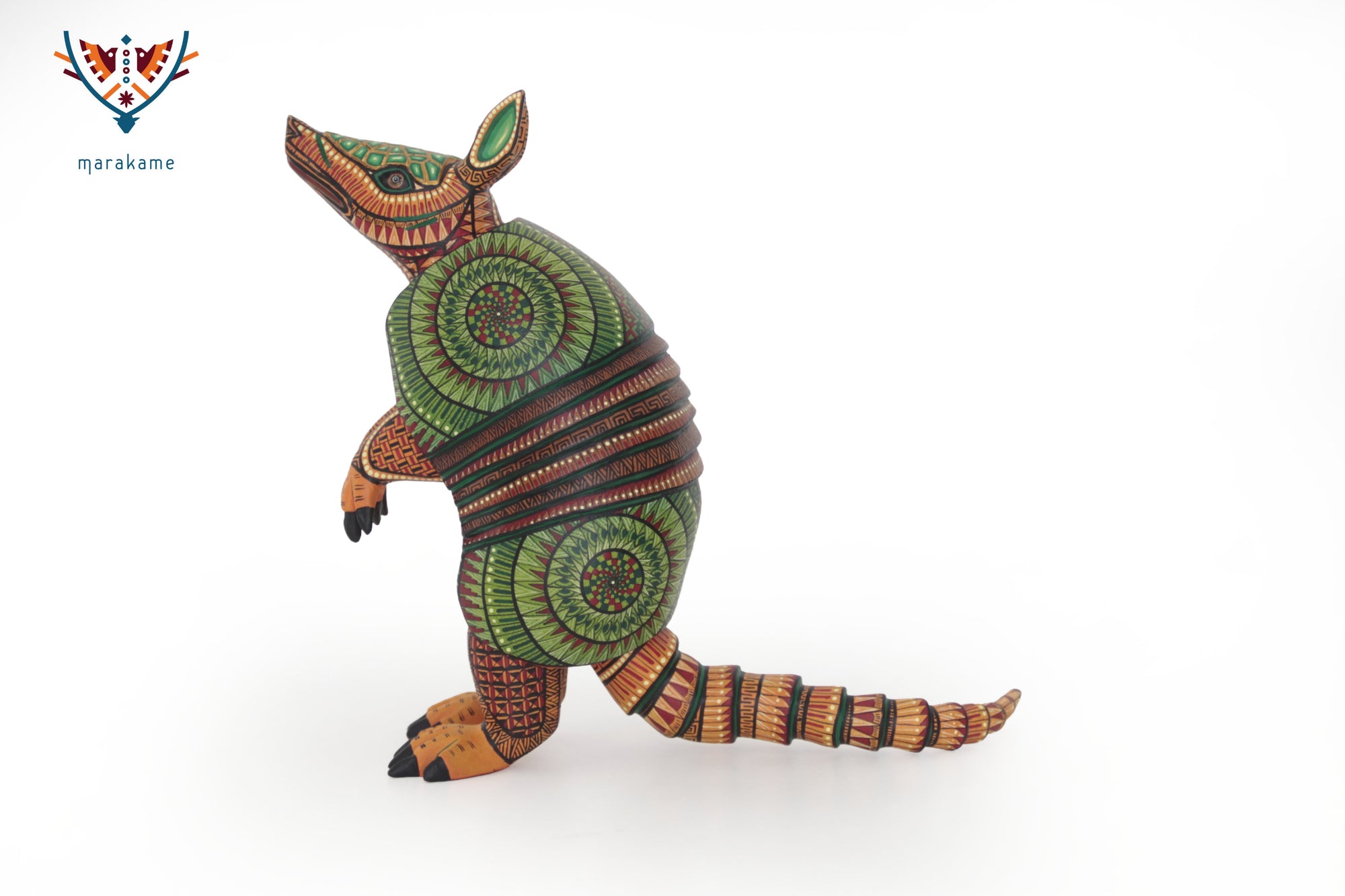 Alebrije – Yagul: Hüter des Gewächshauses – Gürteltier der Labyrinthe, Felder und Zufluchtsorte