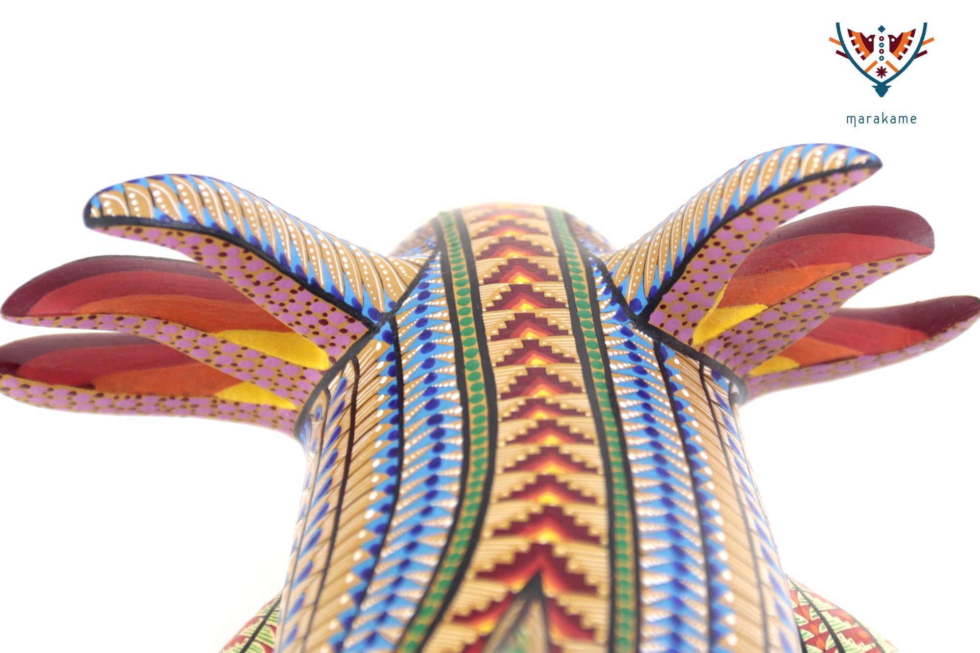 Alebrije - Multicolored Axolotl - Emergence of the Earth Spirit