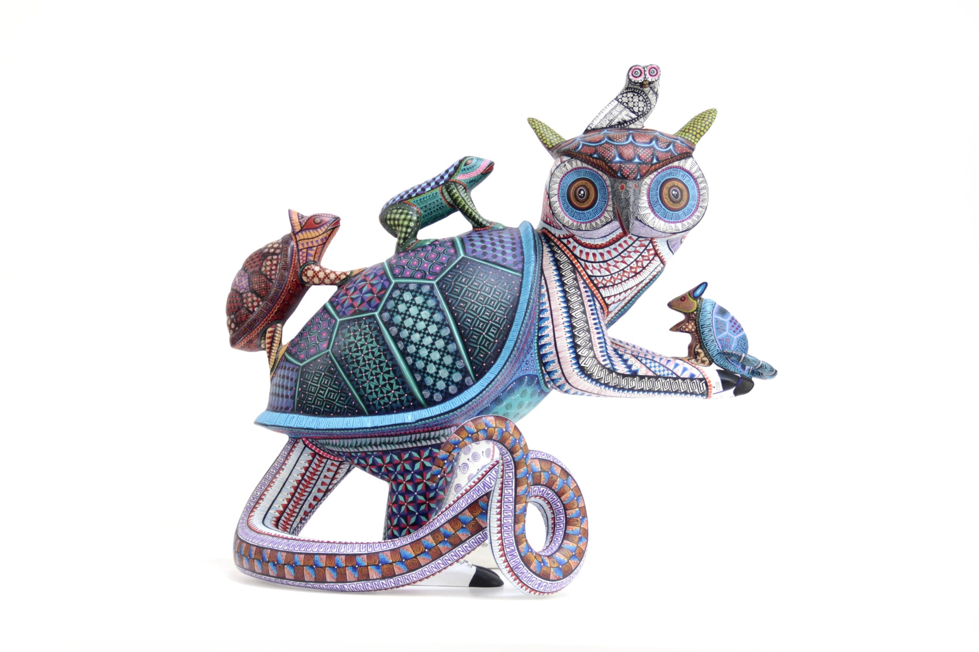 Alebrije – Fusión Búho – Portador de Saberes Superpuestos