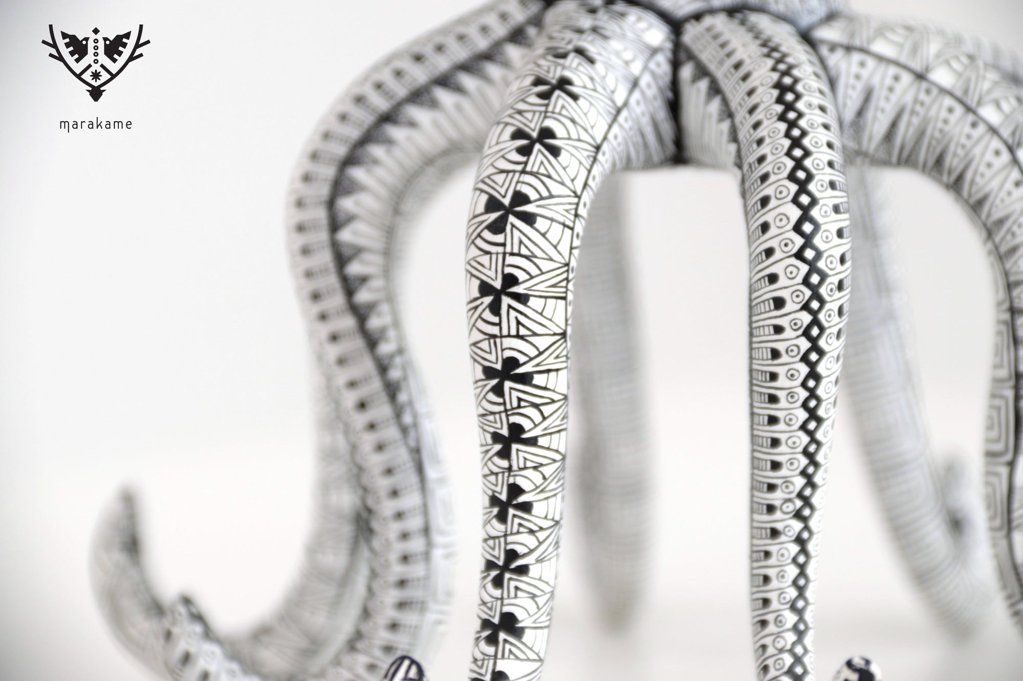 Alebrije - Pulpo blanco