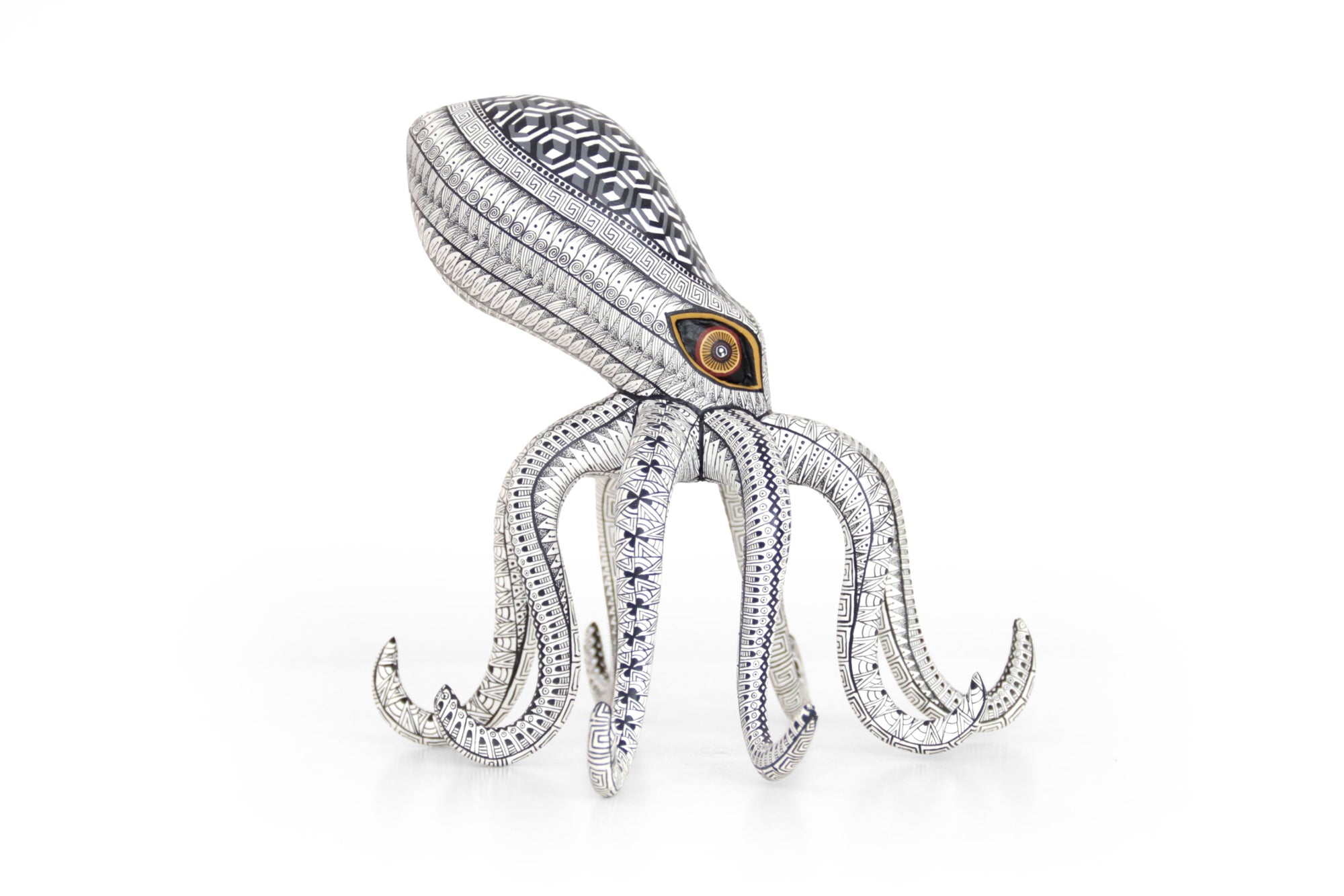 Alebrije - Pulpo blanco